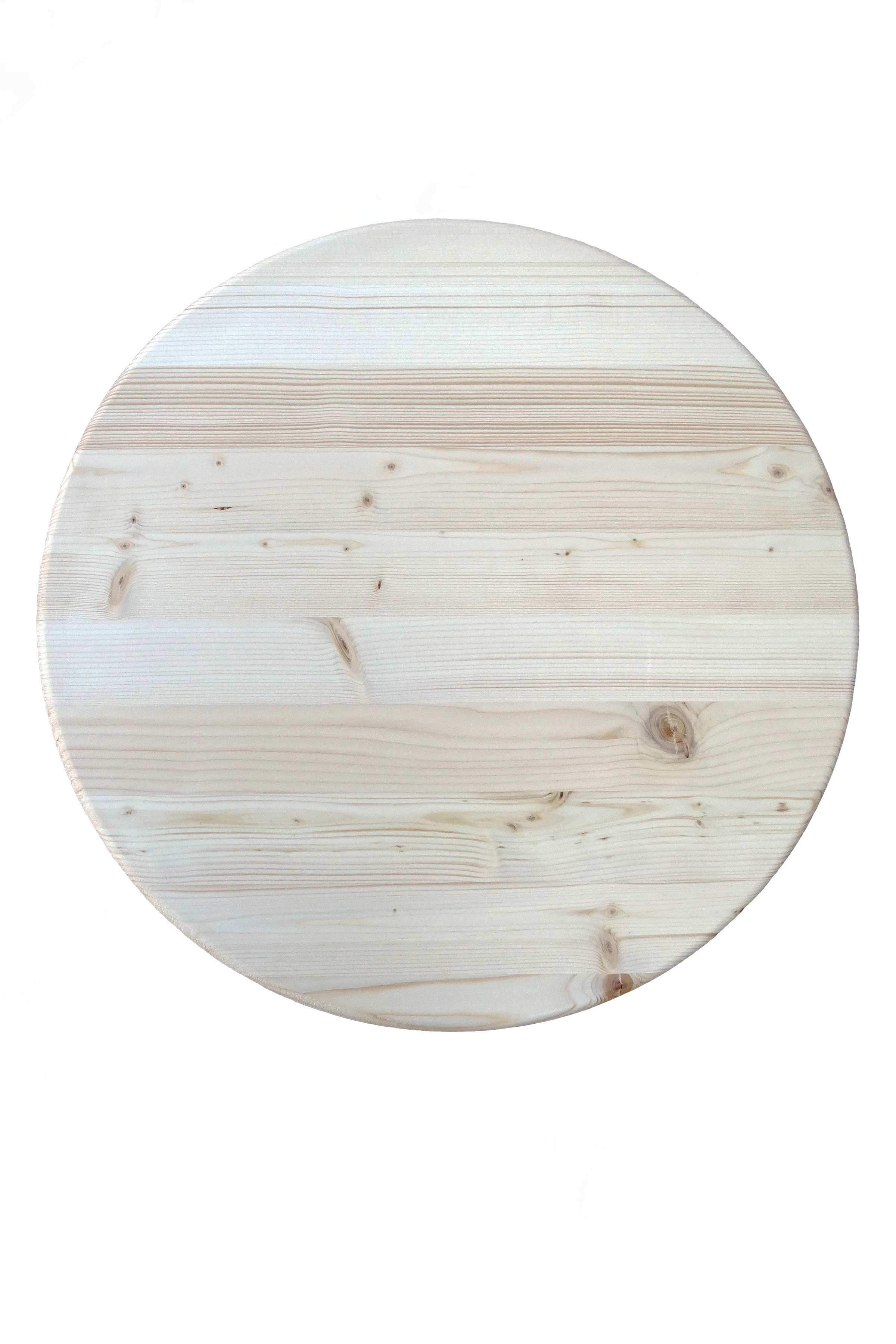 Изображение товара Кухонная столешница круглая Сибирский лес 50x50x2.8 см дерево цвет бежевый