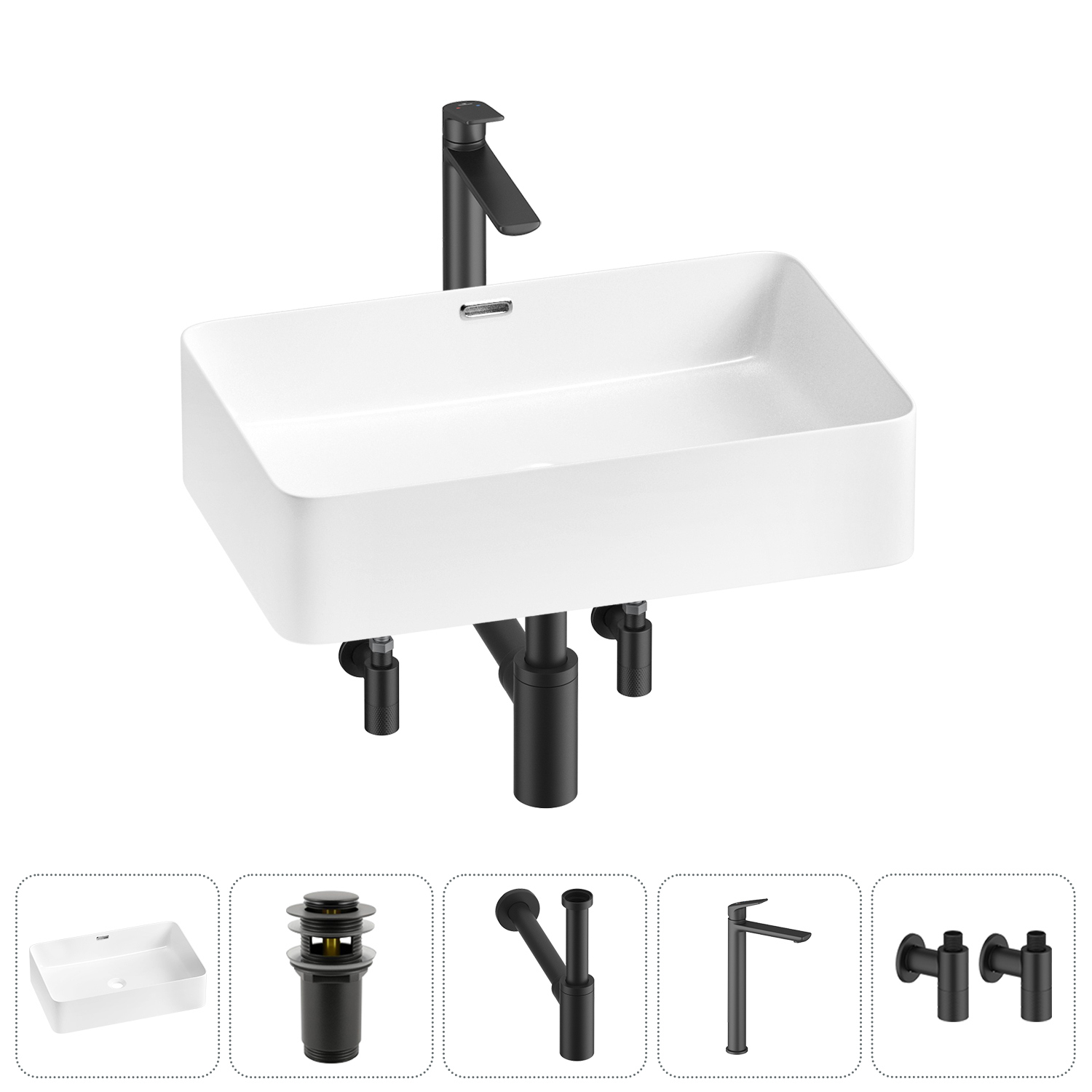 Изображение товара Раковина Lavinia Boho Bathroom Sink 20215252R 60 см