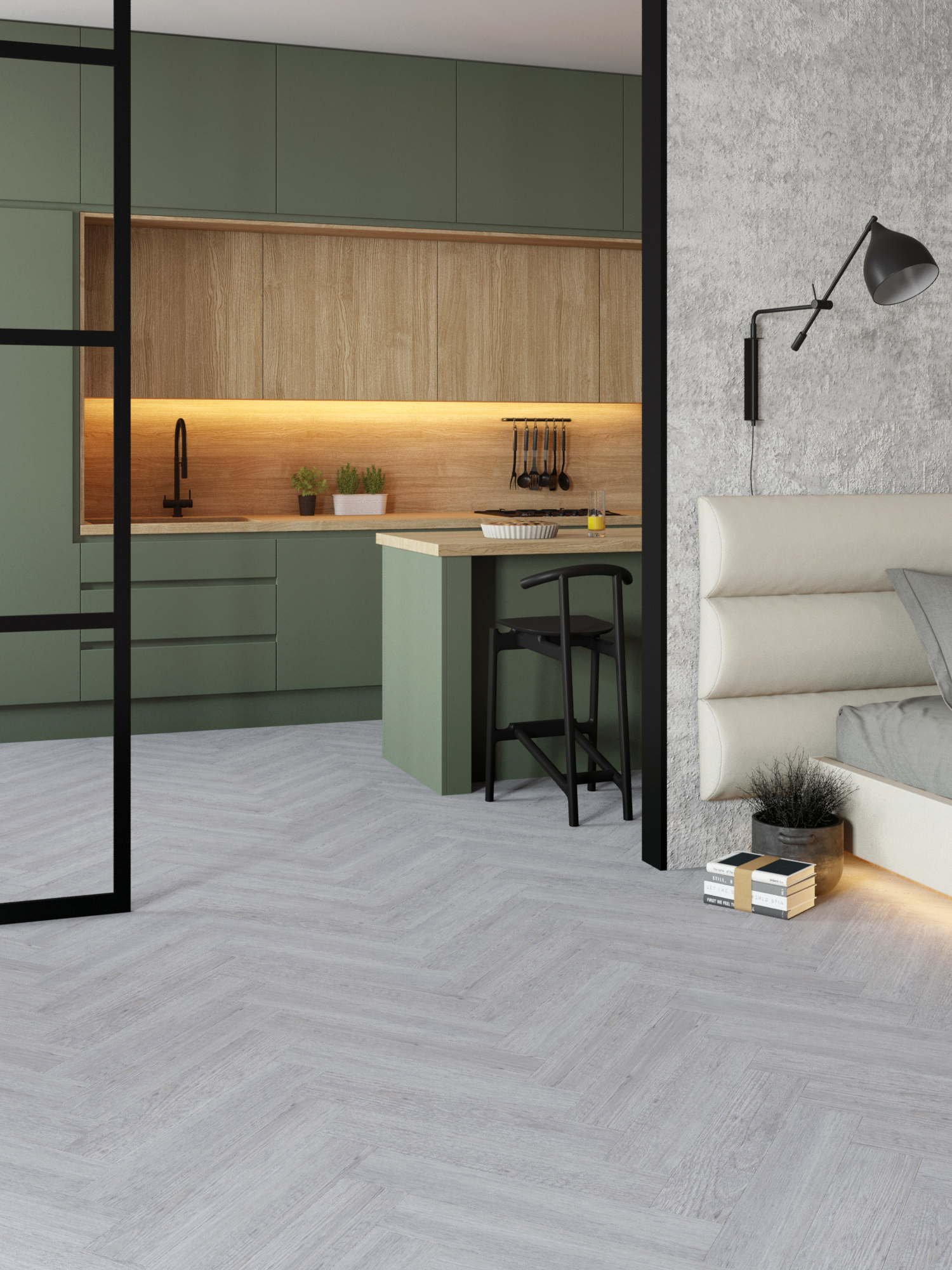 Изображение товара SPC плитка Polmark Weave ST1203 43 класс влагостойкая имитация дерева