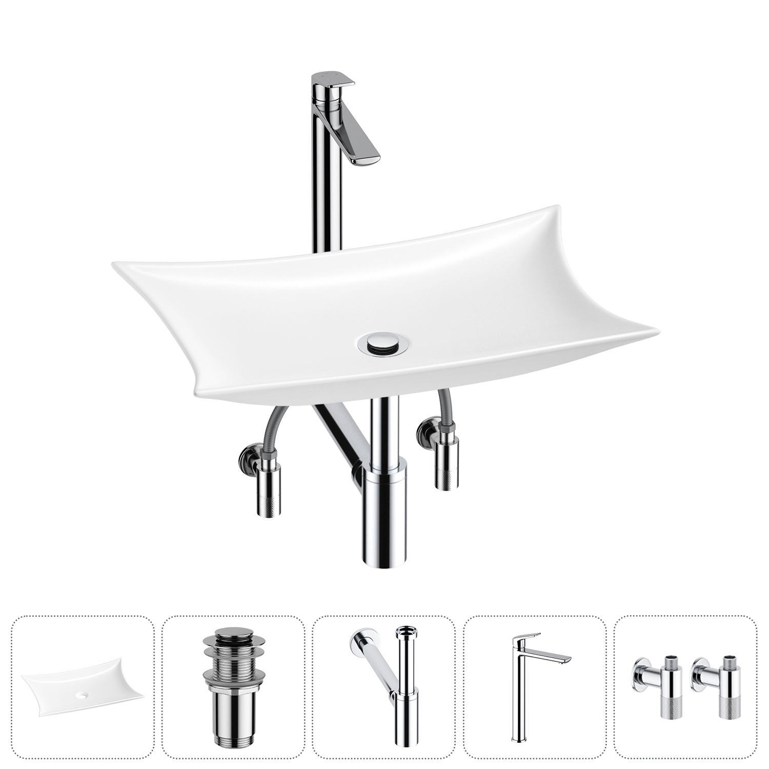 Изображение товара Раковина Lavinia Boho Bathroom Sink 20215299R 59 см