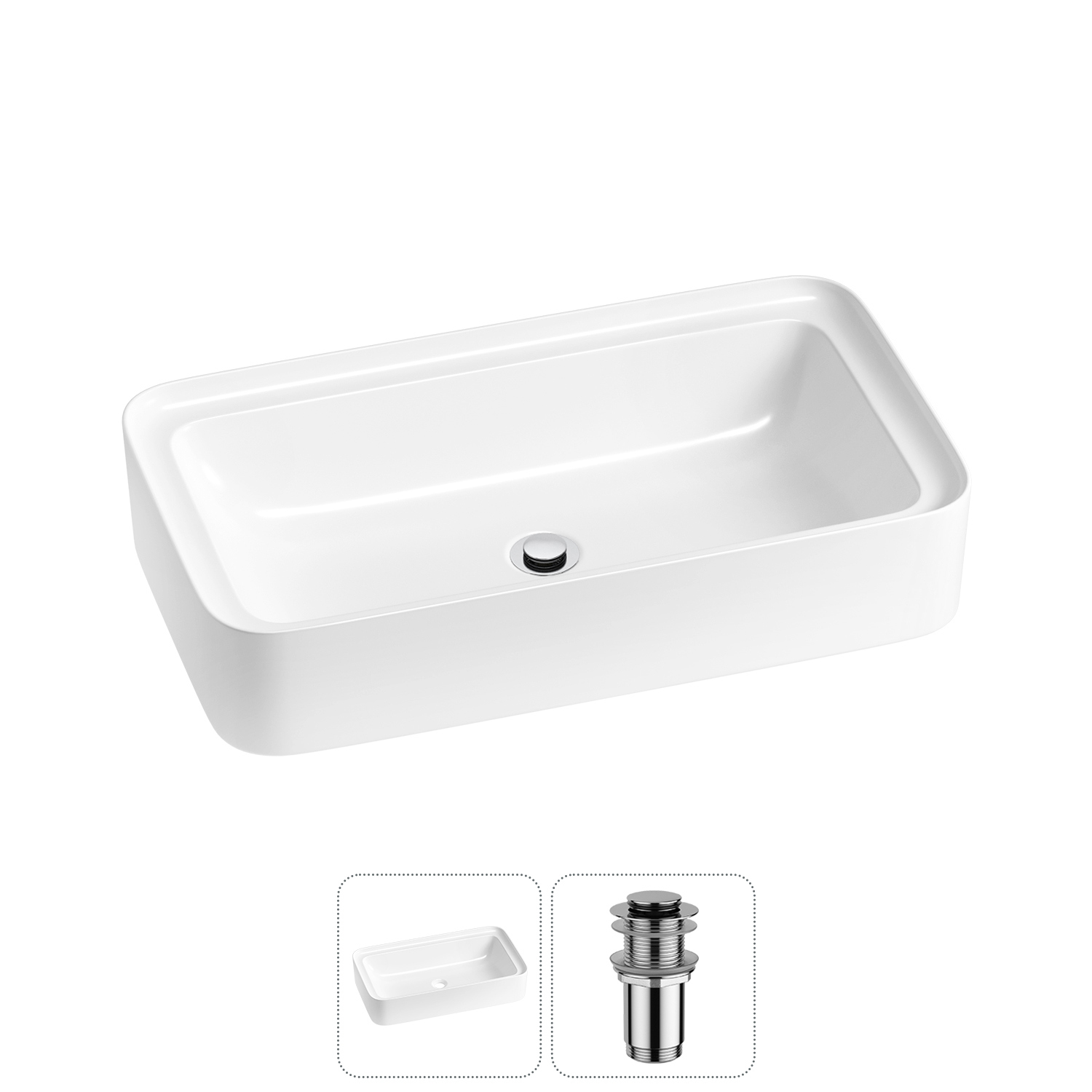 Изображение товара Раковина Lavinia Boho Bathroom Sink 20215332R 75 см