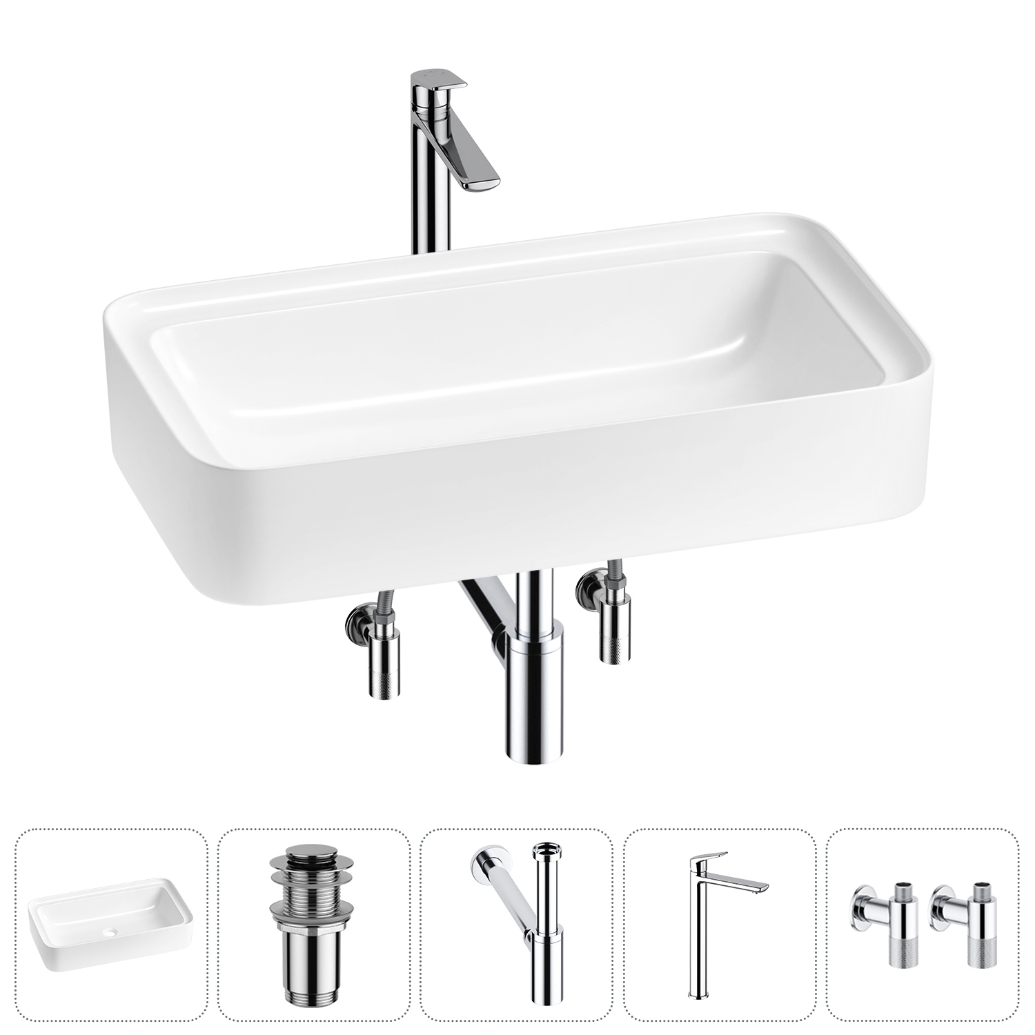 Изображение товара Раковина Lavinia Boho Bathroom Sink 20215344R 75 см