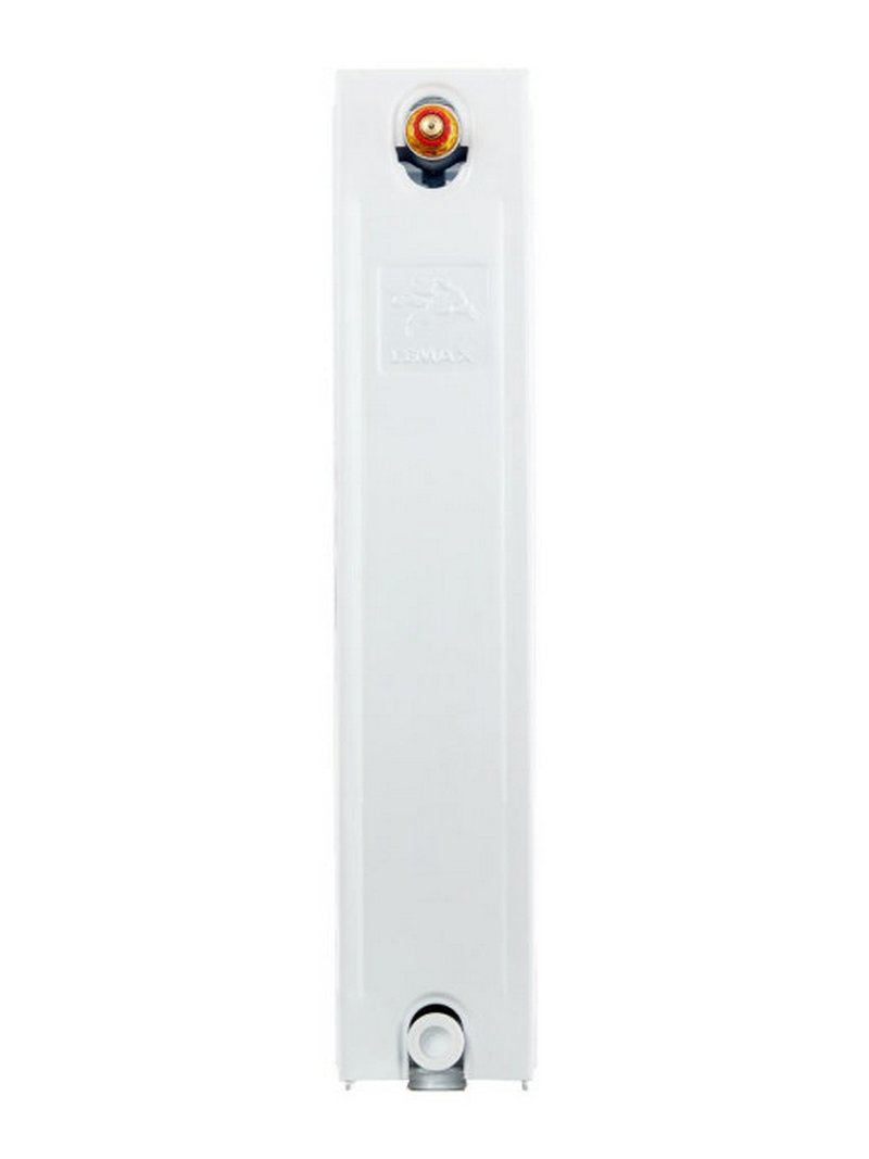 Изображение товара Стальной панельный радиатор Lemax vc 22х500х1200 универсальный нижнее подключение белый