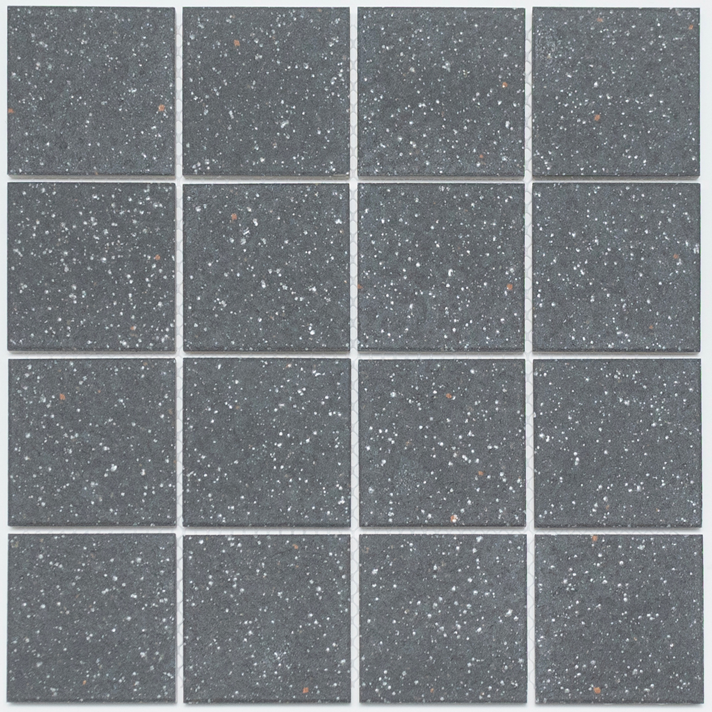 Изображение товара Декоративная керамогранитная мозаика NSmosaic P-563 30.6x30.6см серый/серебристый