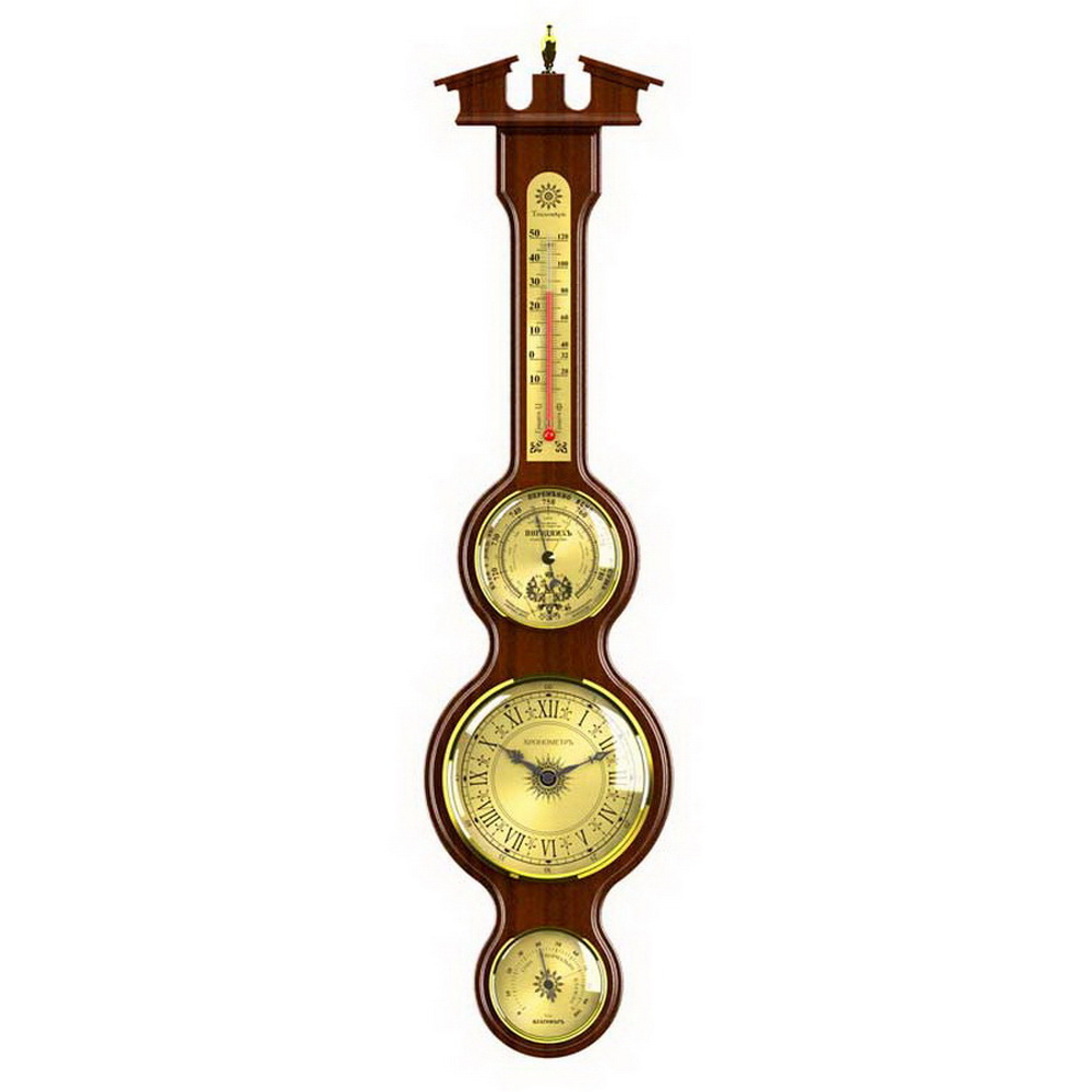 Изображение товара RST Герб 03 Метеостанция часы барометр термометр гигрометр