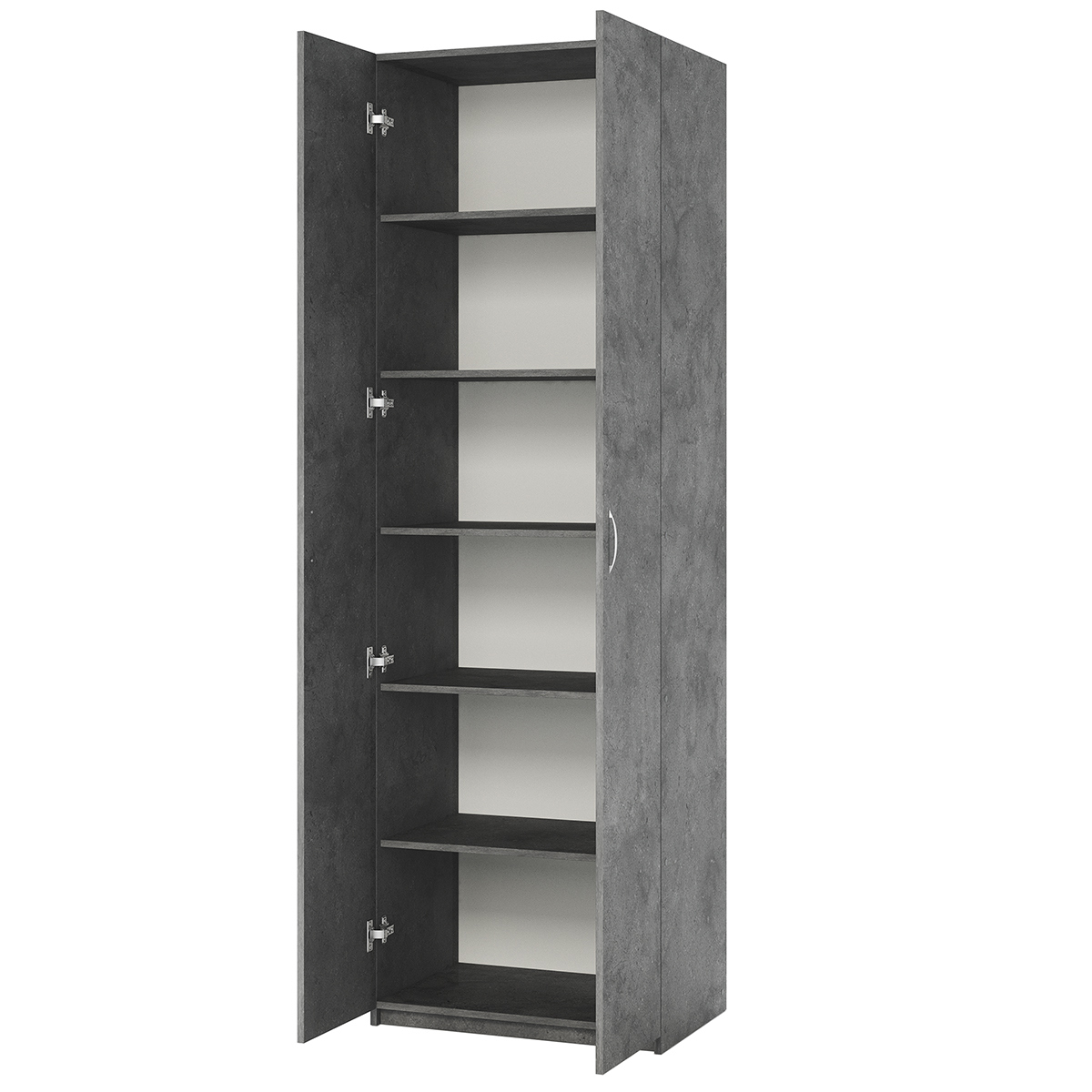 Изображение товара Шкаф распашной Шарм-дизайн ШСП-2 70x220x45 см серый