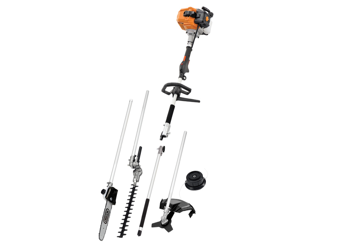 Изображение товара Бензиновый триммер Villager Mbc 33 e 2 л.с. универсальный садовый инструмент