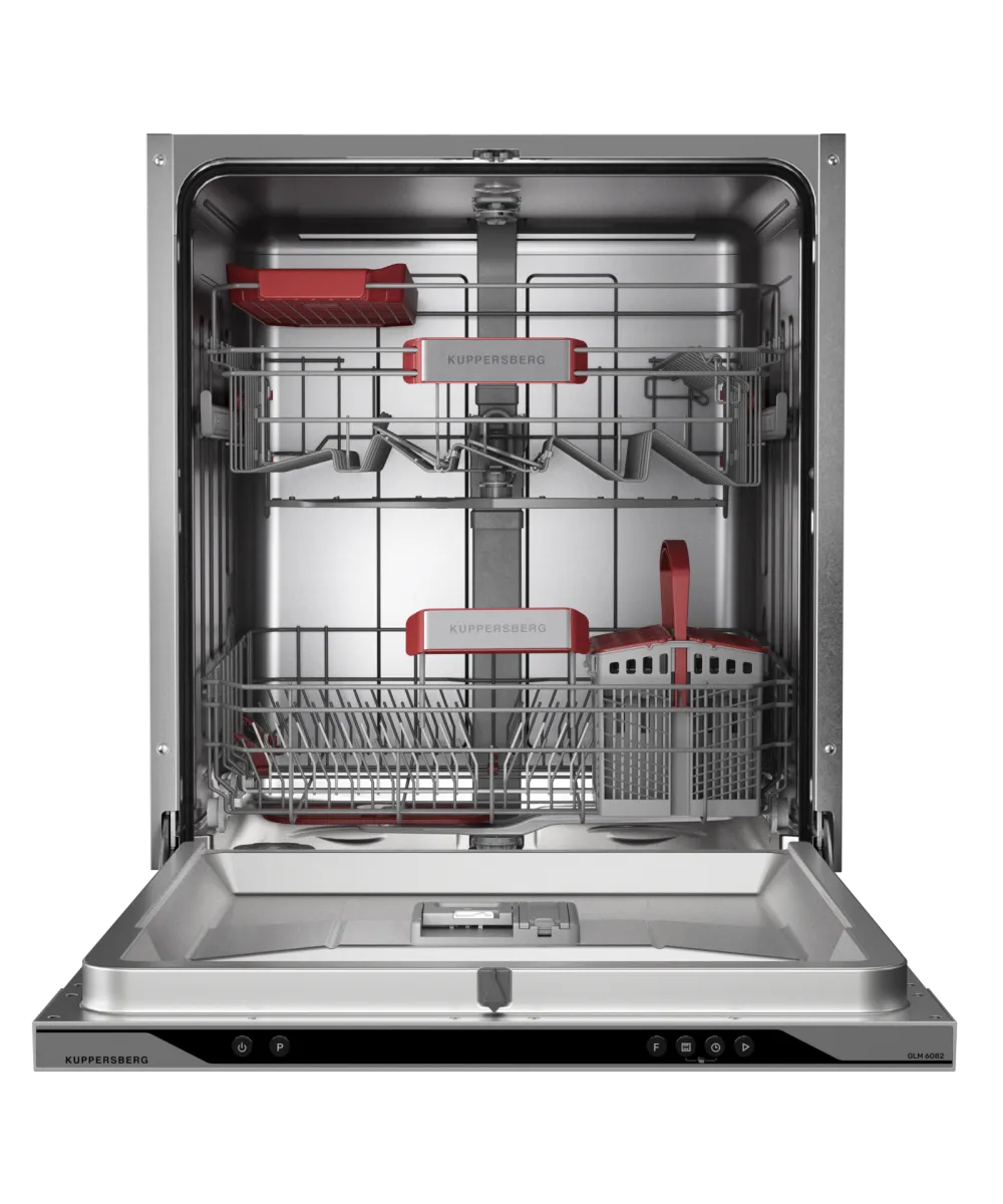Изображение товара Встраиваемая посудомоечная машина Kuppersberg GLM 6082 59.8 см 7 программ цвет нержавеющая сталь