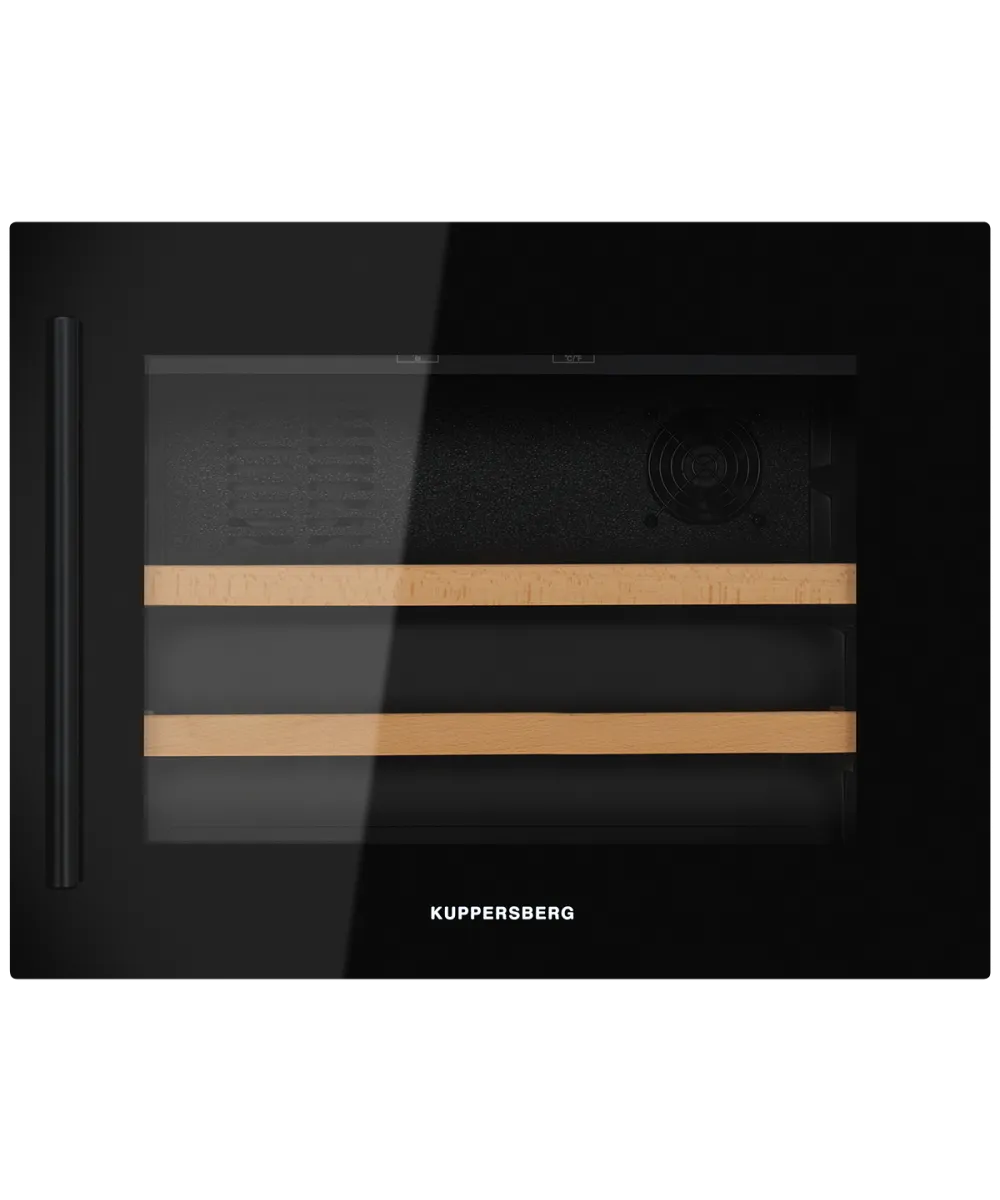 Изображение товара Встраиваемый винный шкаф Kuppersberg RBW 45 28 бутылок черный