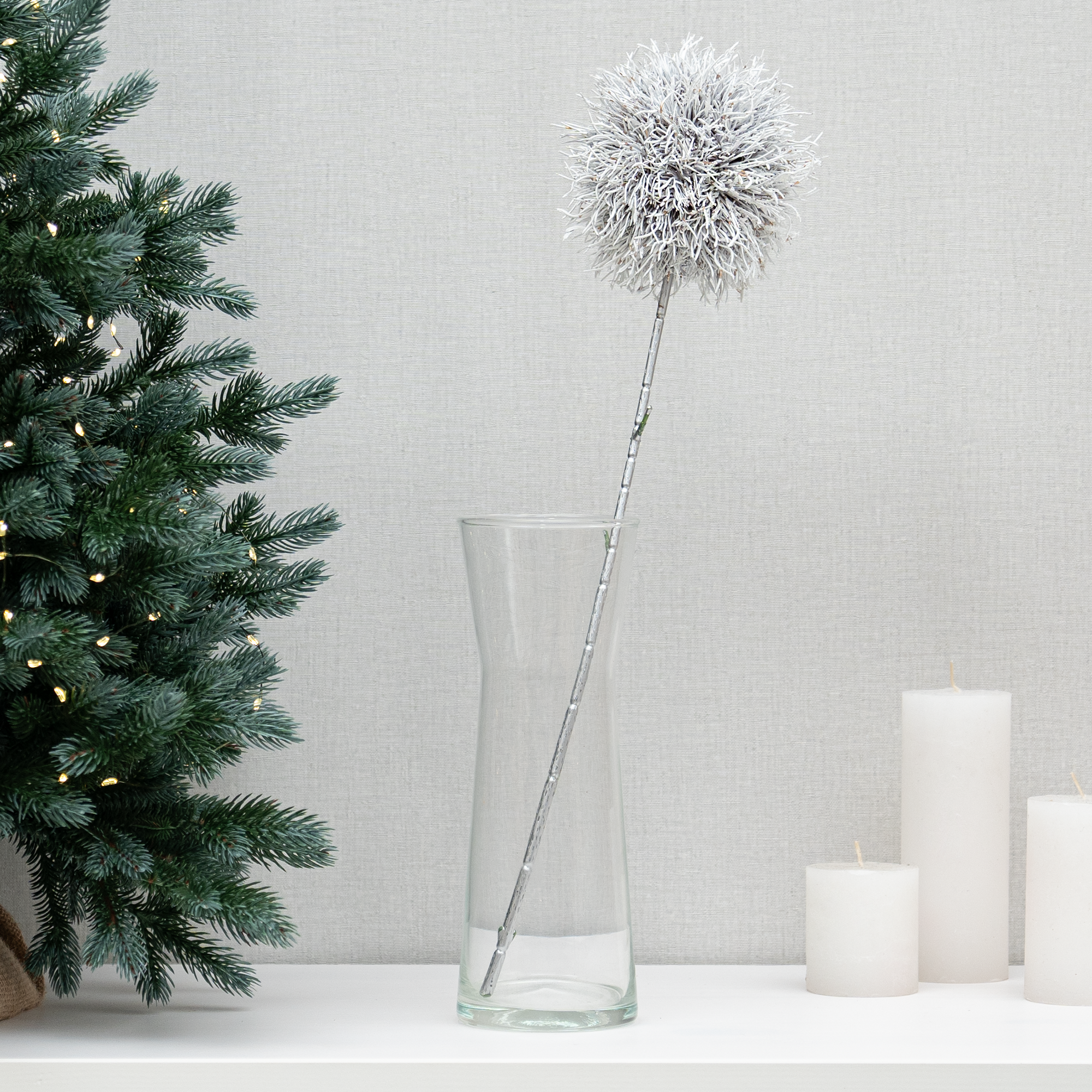 Изображение товара Цветок декоративный KREAFORTA 48 см белый для праздника