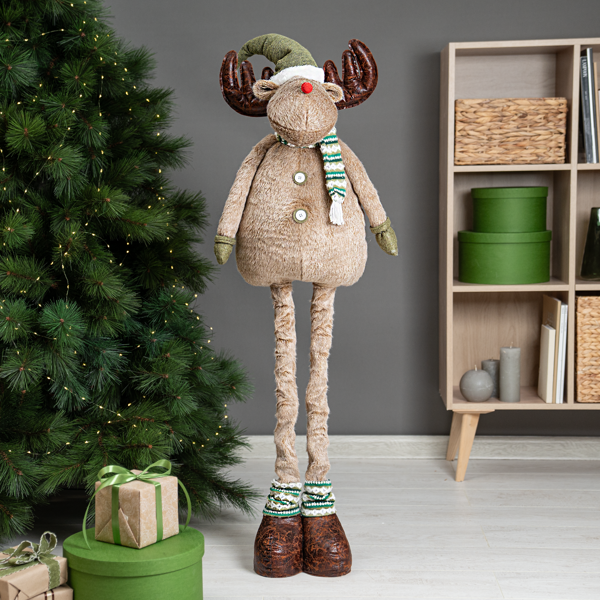 Изображение товара Декоративная фигура Олень KREAFORTA 120 см для новогоднего декора