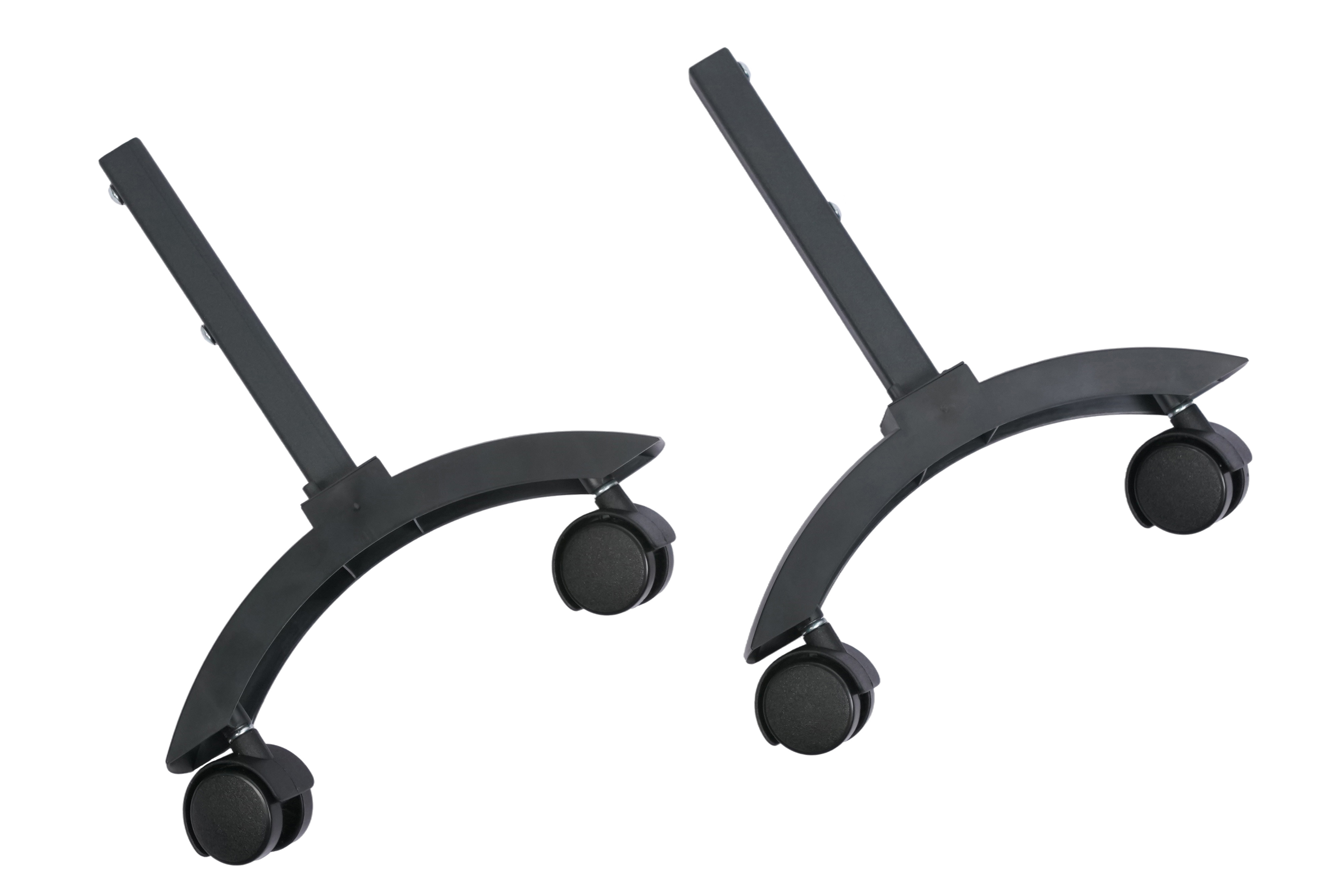 Изображение товара Комплект ножек для конвектора GRANIT Glassar с колесами черный