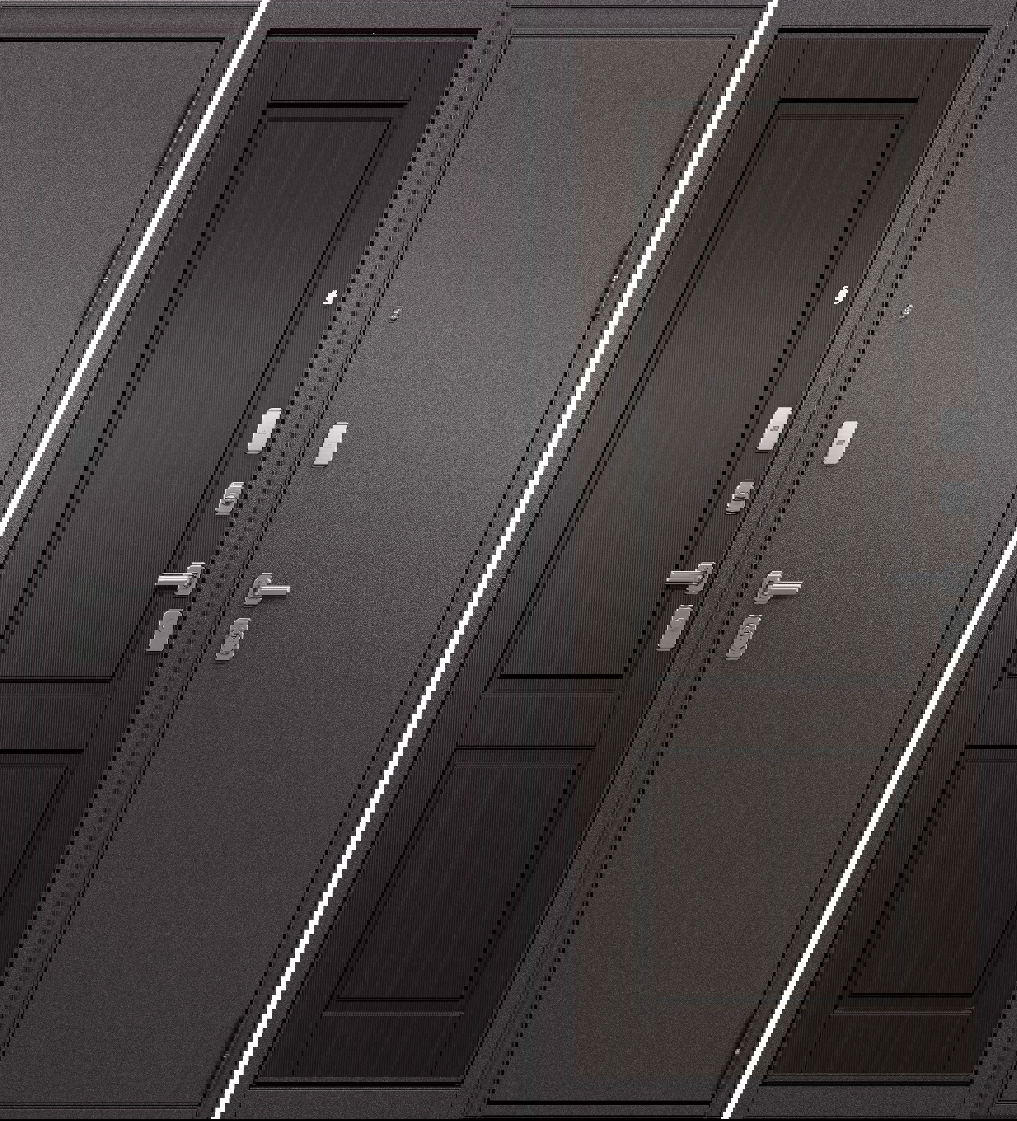 Изображение товара Входная дверь ЭТАЛОН Trust Mass 1 Правая с базальтовой плитой и двойной защитой