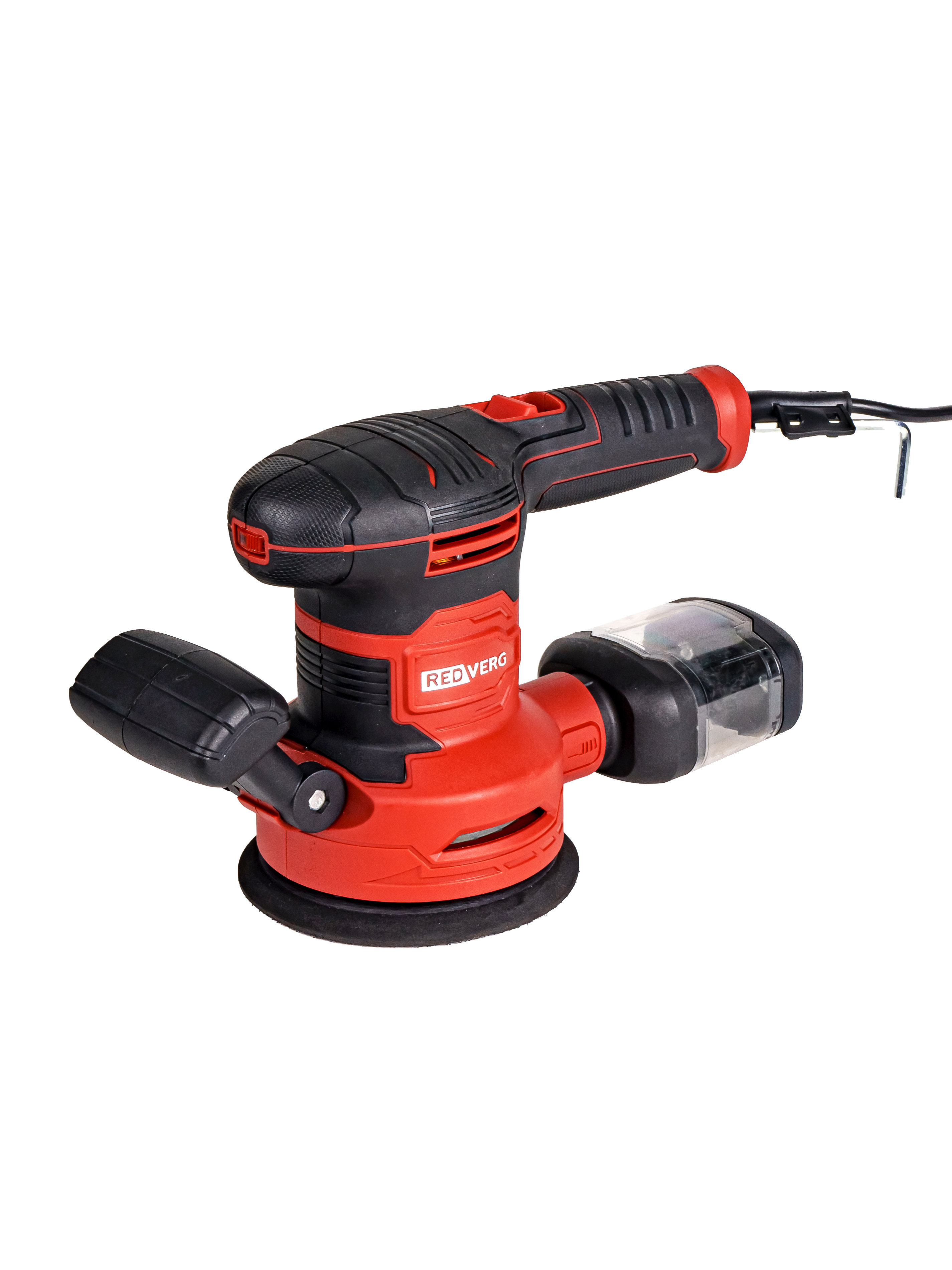 Изображение товара Эксцентриковая шлифмашина Redverg RD-OS50-125, 125 мм, 500 Вт