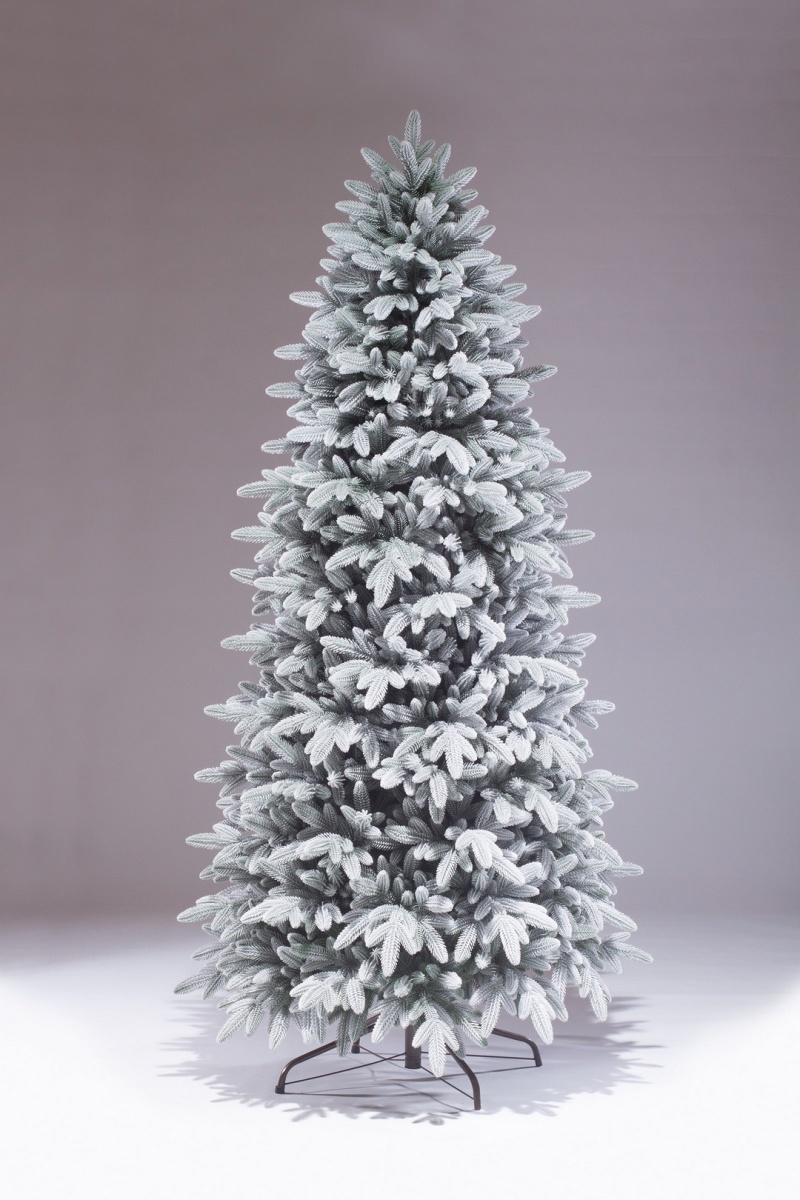 Изображение товара Ель новогодняя искусственная Elkade Веста заснеженная 210 см