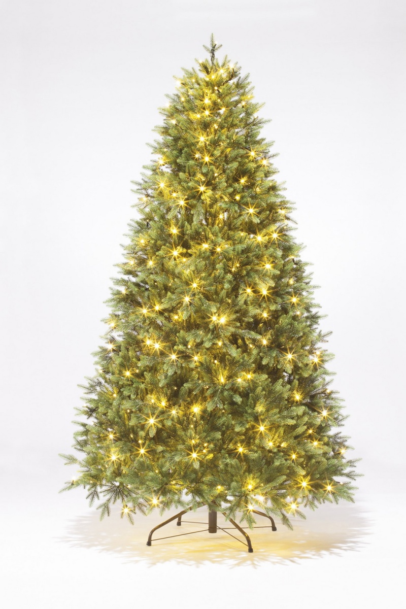 Изображение товара Ель новогодняя искусственная Elkade Юлия премиум с освещением 185 см