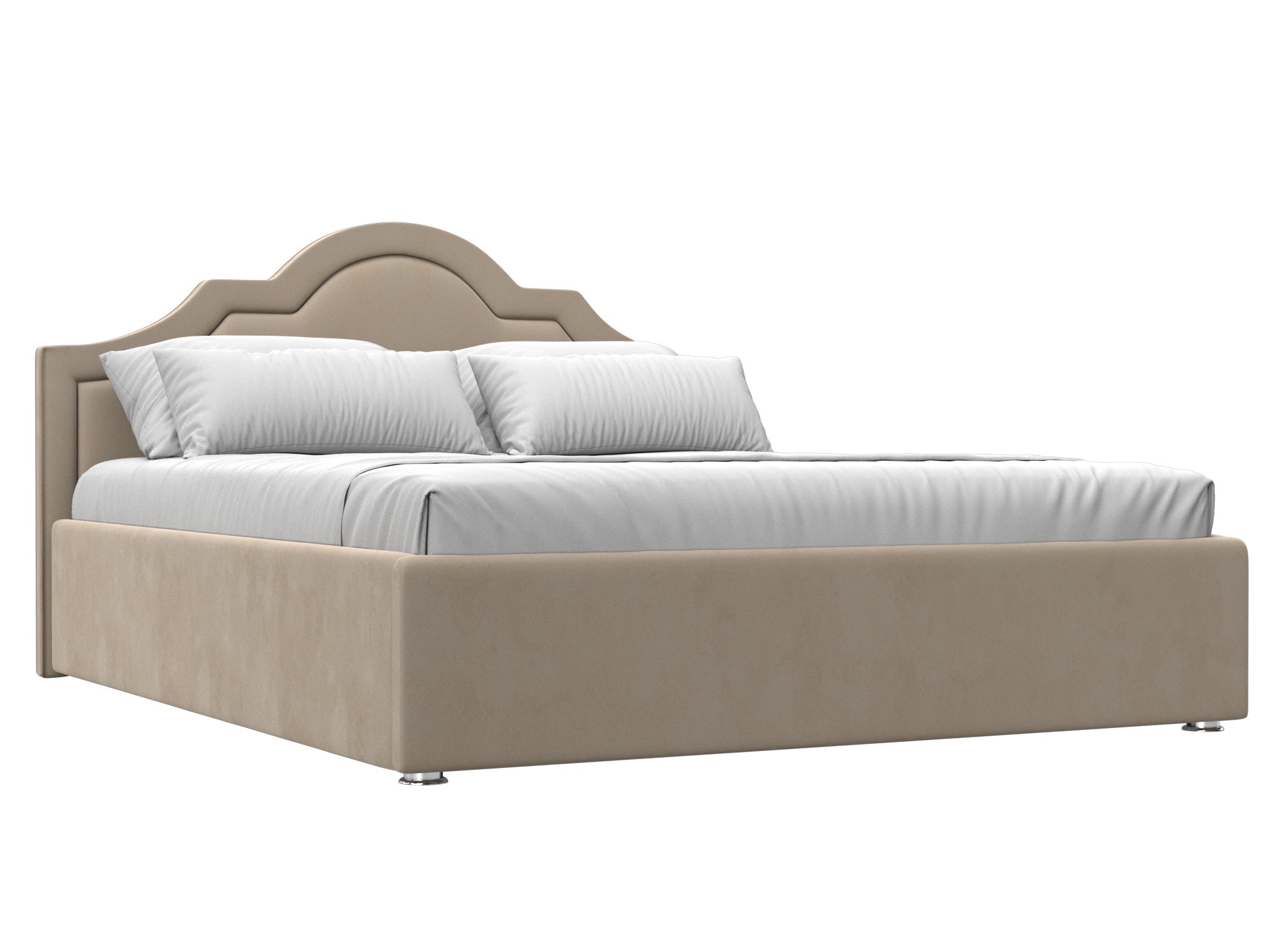 Изображение товара Кровать Лига диванов Афина 160x200 см с подъемным механизмом бежевый