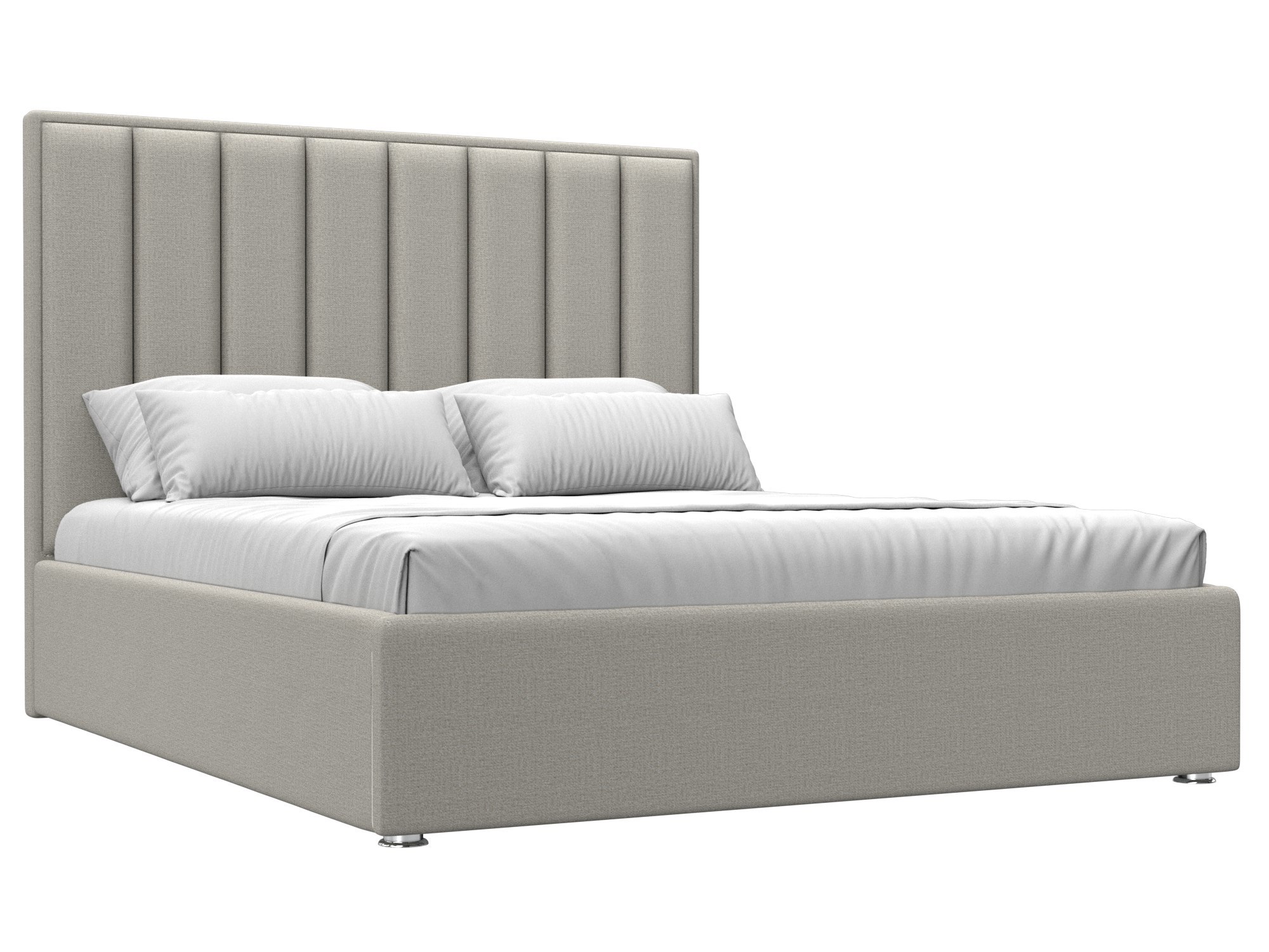 Изображение товара Кровать Лига диванов Афродита 200x160 см подъемный механизм цвет амур 02 бежевый