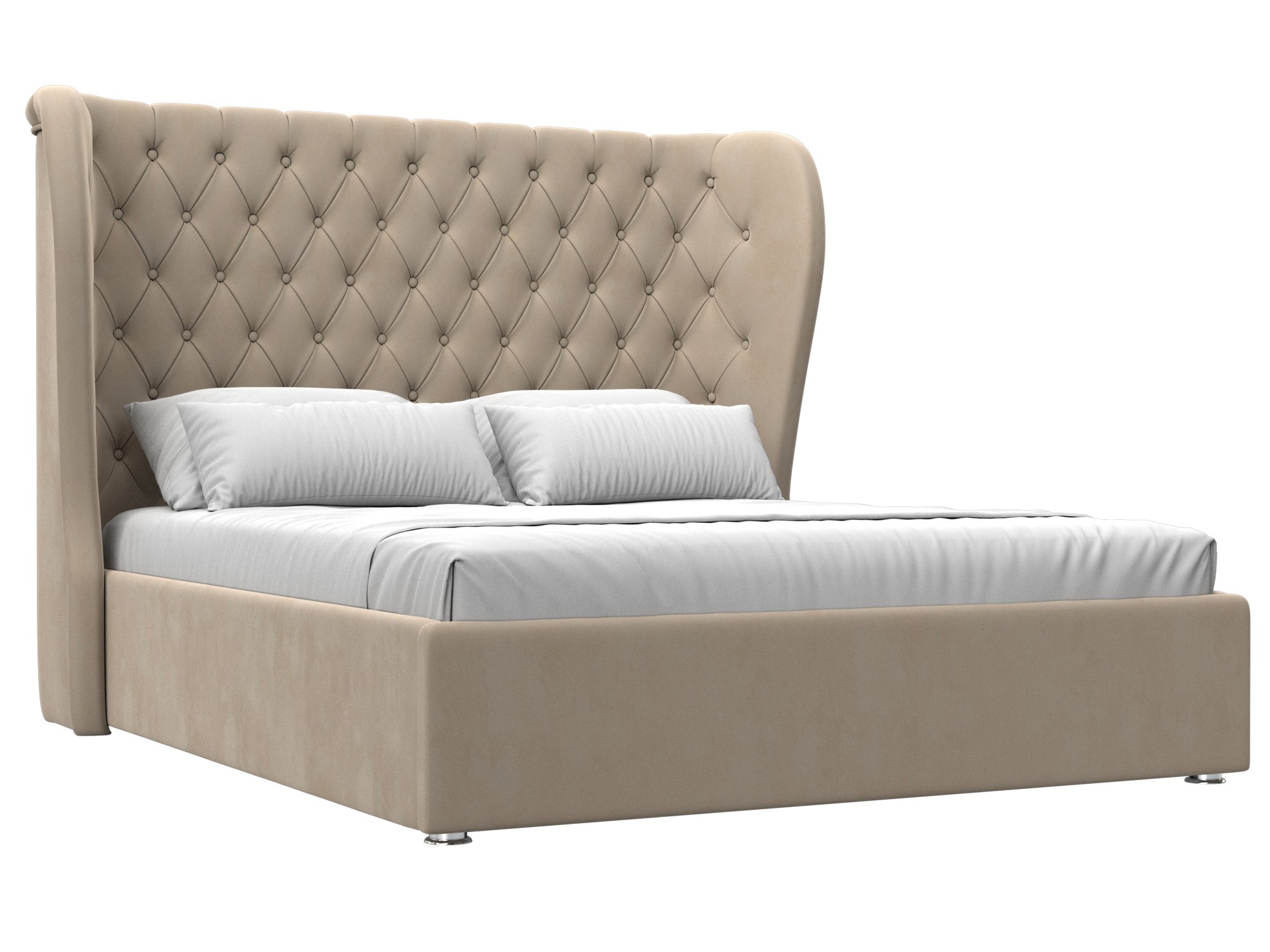 Изображение товара Кровать Далия 160x200 см с подъемным механизмом и ящиком ЛИГА ДИВАНОВ