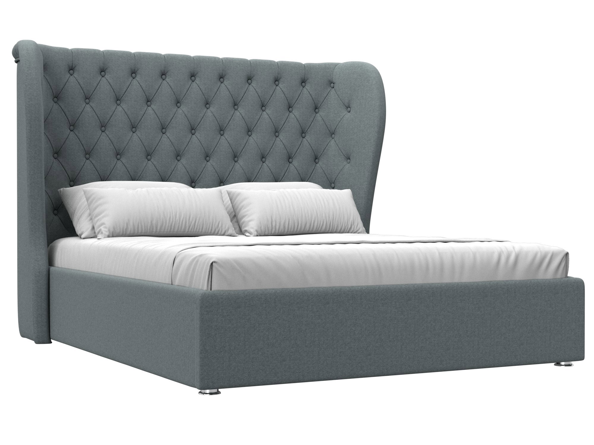 Изображение товара Двухспальная кровать Лига Диванов Далия 200x160 см с подъемным механизмом и ящиком