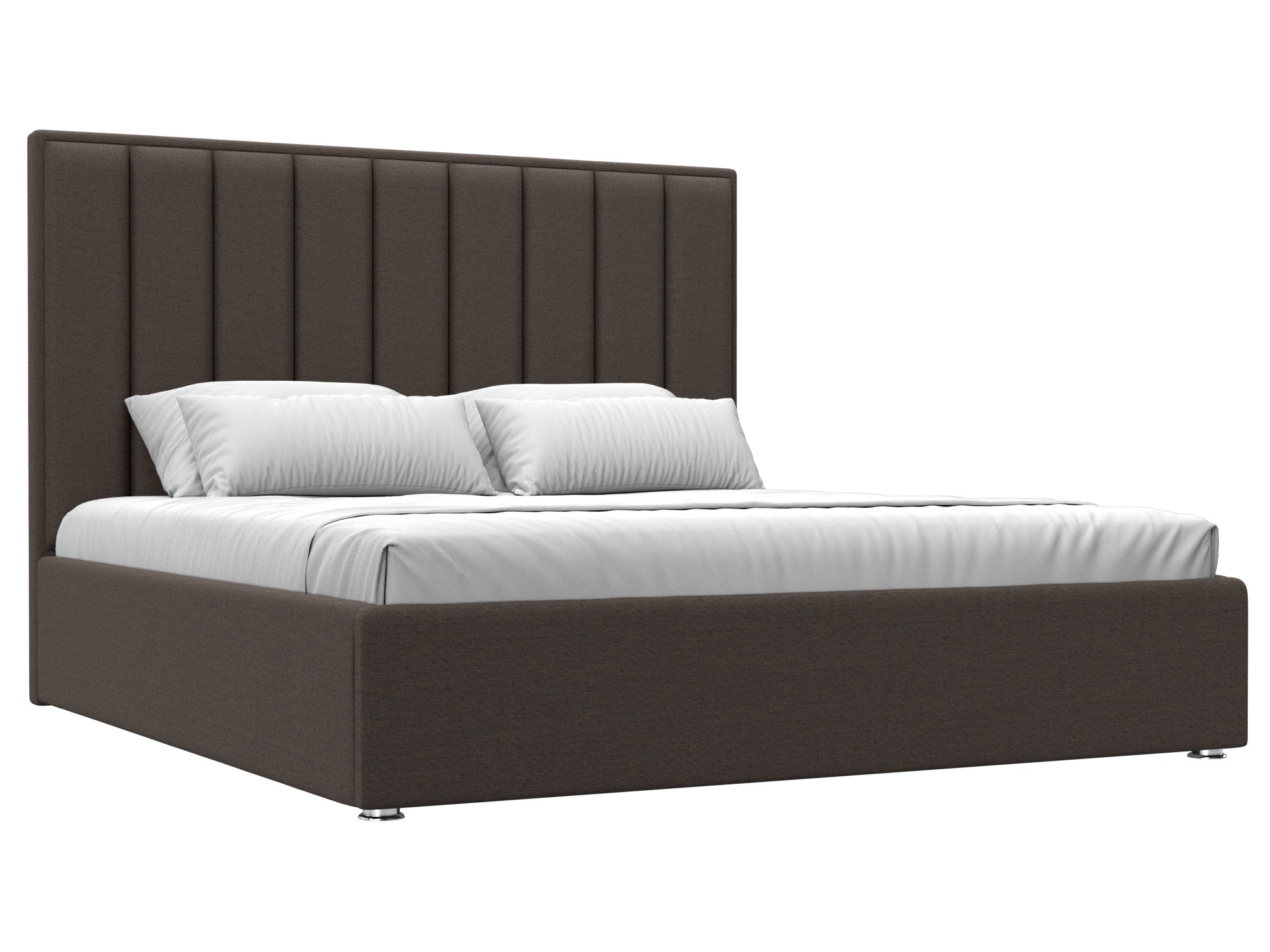 Изображение товара Кровать Афродита 180x200 см с подъемным механизмом и ящиком коричневый