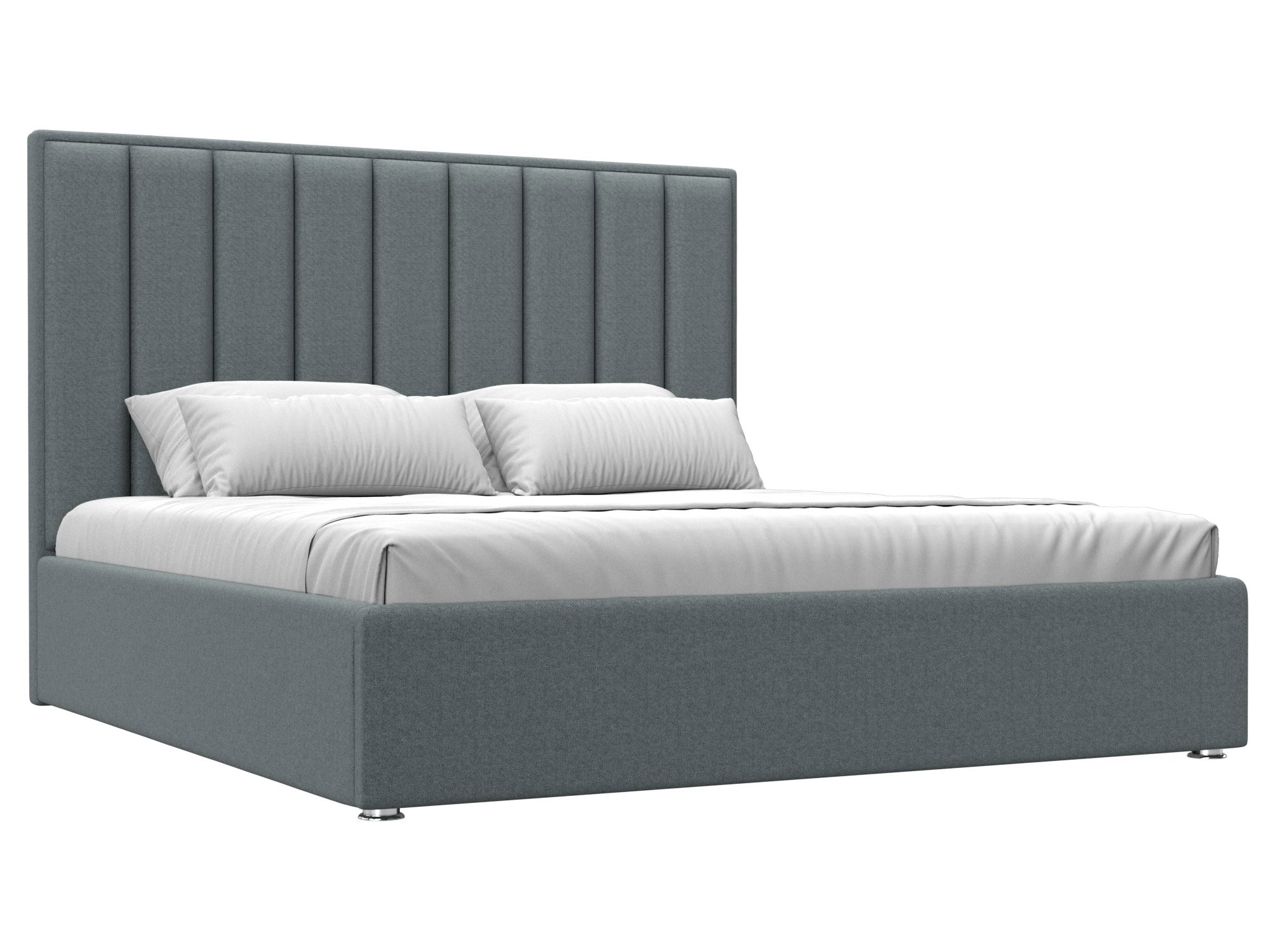 Изображение товара Кровать Афродита 180x200 см с подъемным механизмом серый ЛИГА ДИВАНОВ