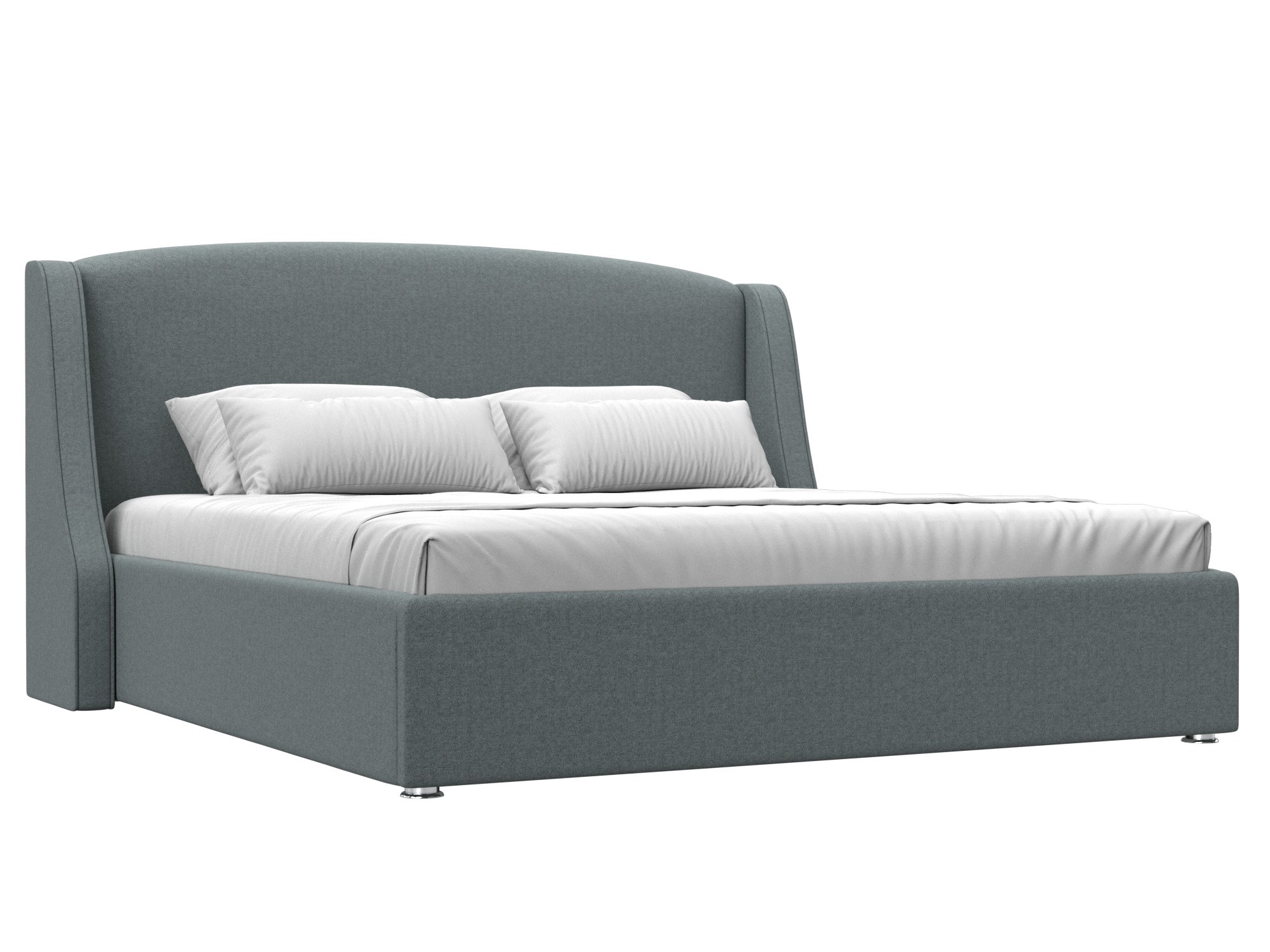 Изображение товара Кровать Лига Диванов Лотос 180x200 см с подъемным механизмом серый