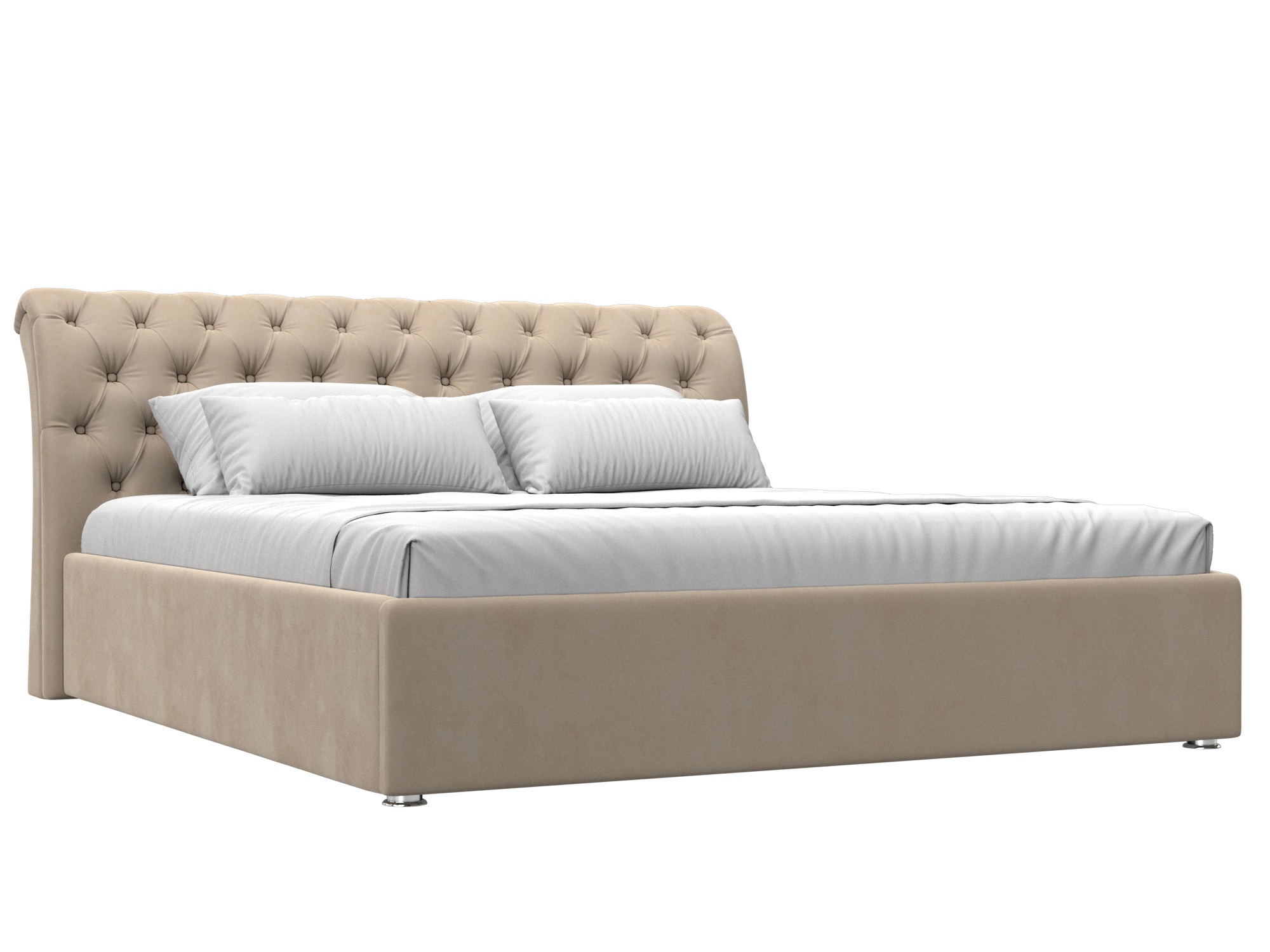 Изображение товара Кровать Лига диванов Сицилия 200x180 см с подъемным механизмом бежевый