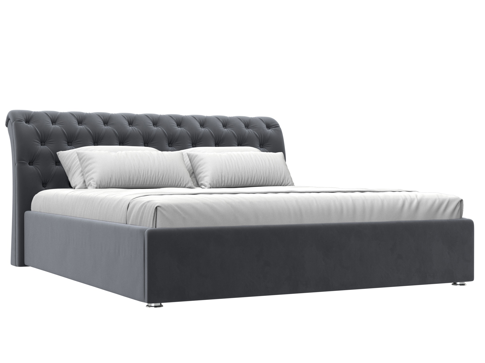 Изображение товара Кровать Сицилия 180х200 см подъемный механизм серый ЛИГА ДИВАНОВ