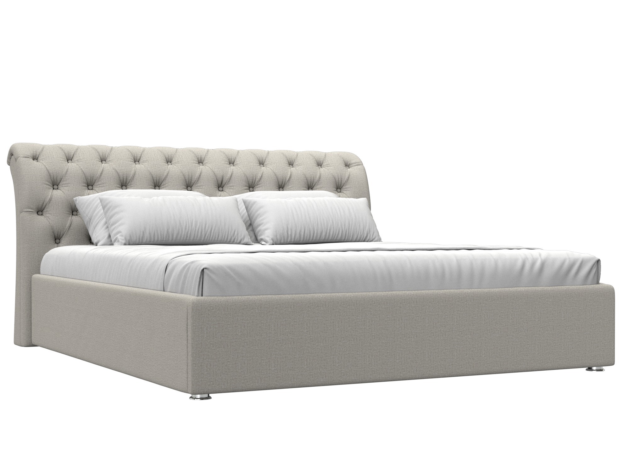 Изображение товара Кровать Лига диванов Сицилия 200x180 см с подъемным механизмом бежевый