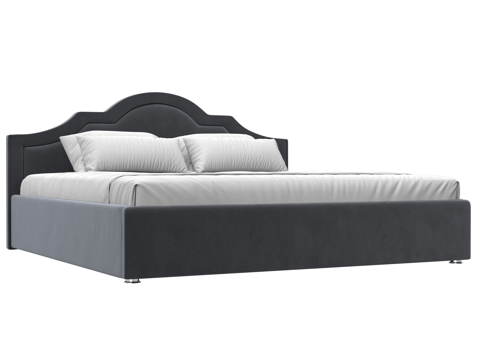 Изображение товара Кровать Афина 200x200 см с подъемным механизмом стильная и практичная