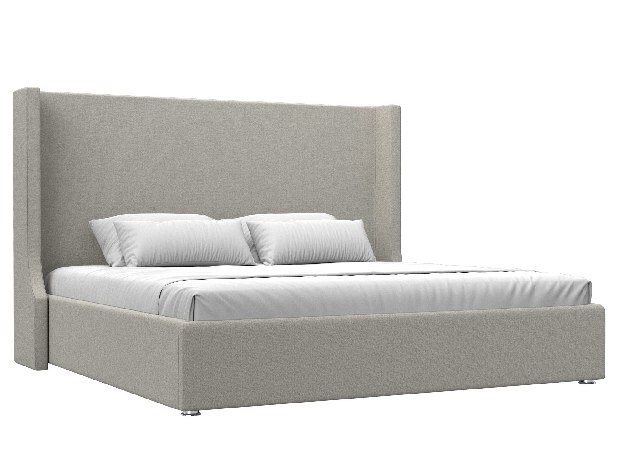 Изображение товара Кровать Лига диванов Ларго 200x200 см с подъемным механизмом бежевый