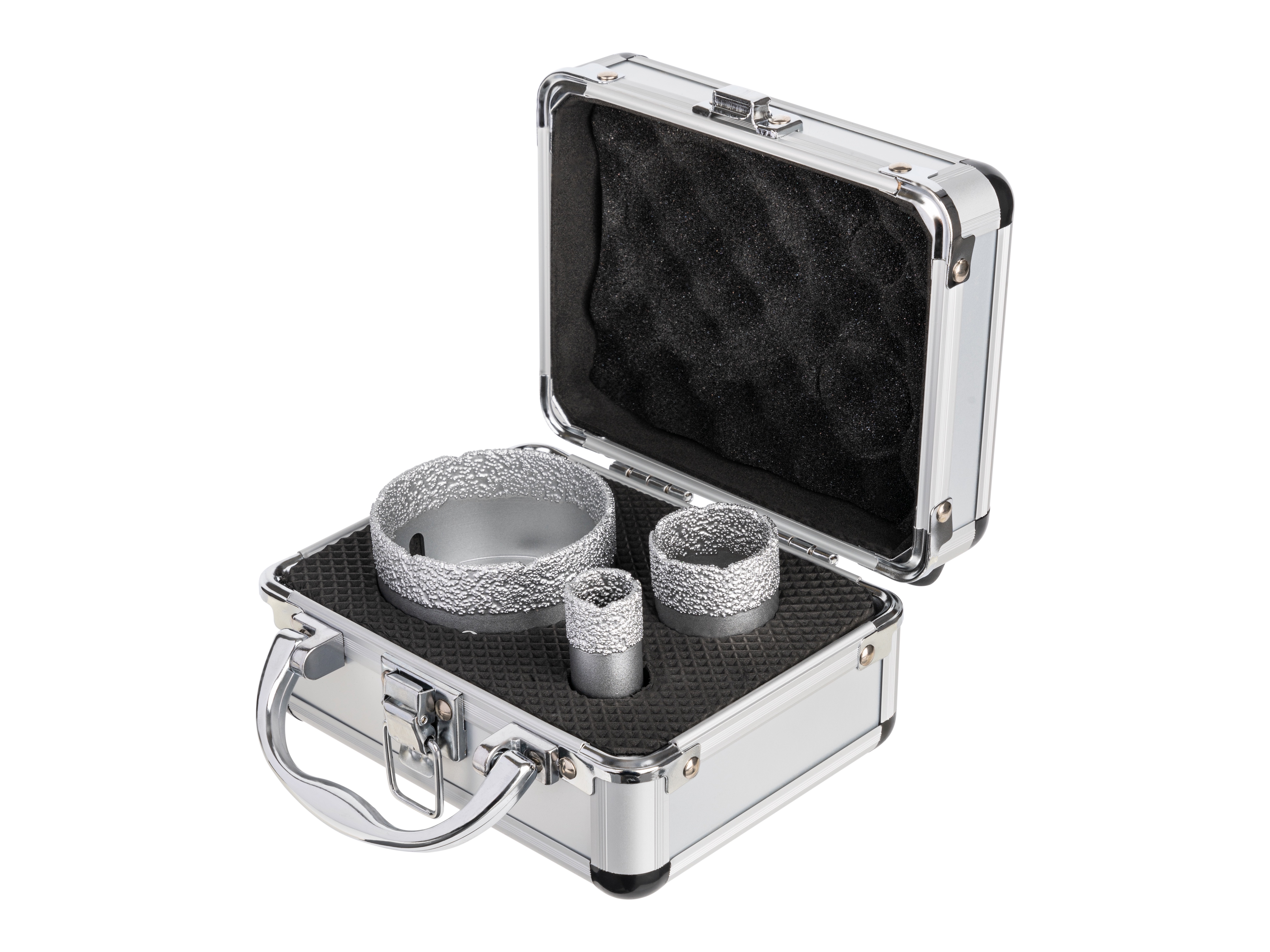 Изображение товара Набор коронок алмазных по керамограниту Dia Tech Cyclone Set 3 шт