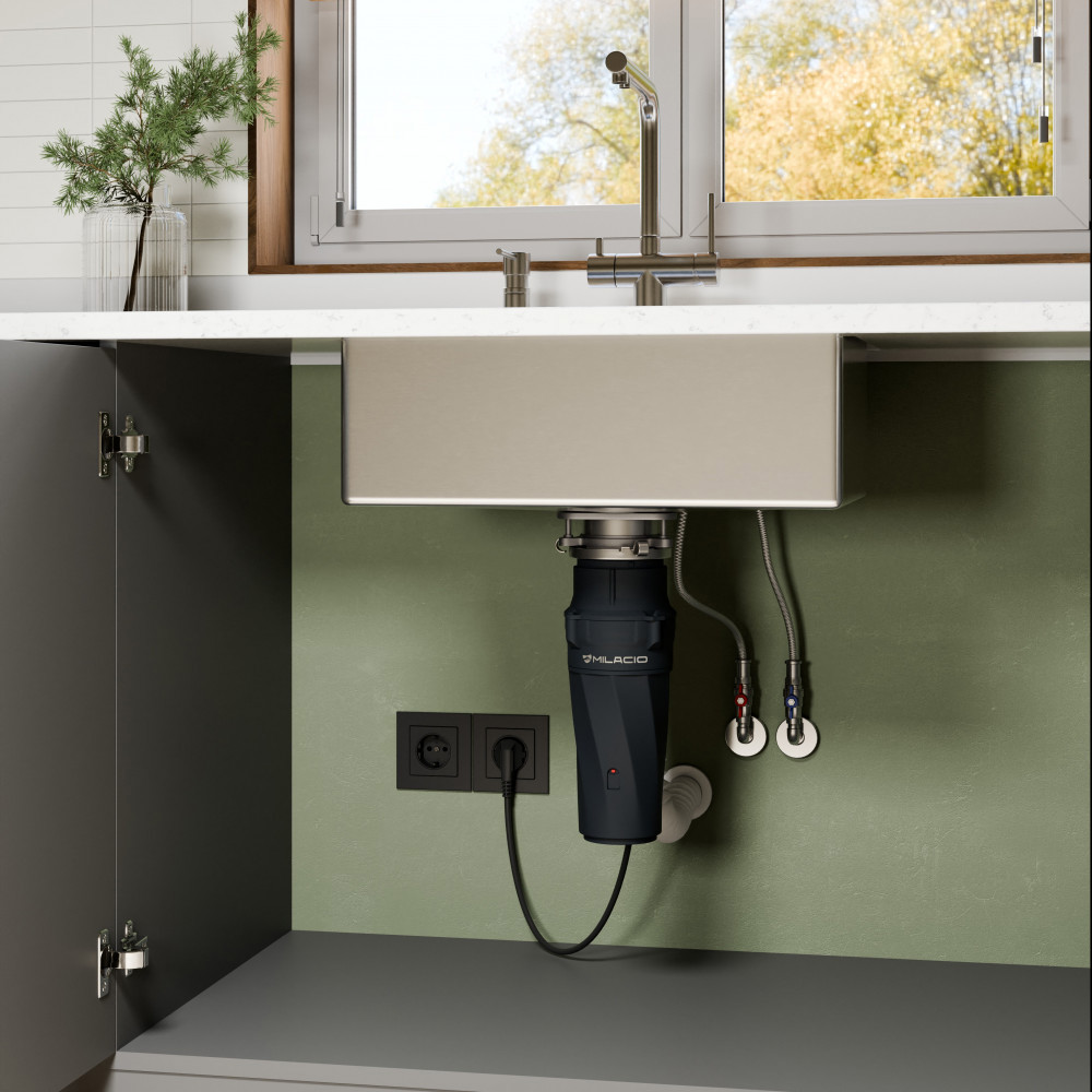 Изображение товара Электрический измельчитель пищевых отходов MILACIO VIDA 560 PRO 550 Вт