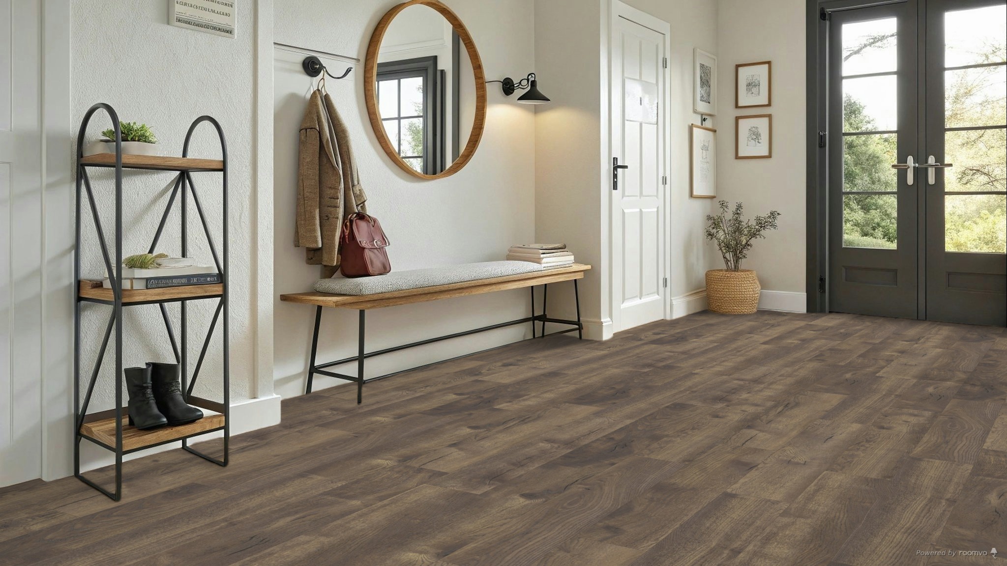 Изображение товара Ламинат Kronotex Aqua Amazone Дуб тёмный Петерсон 33 класс влагостойкий 10 мм 1.3 м²