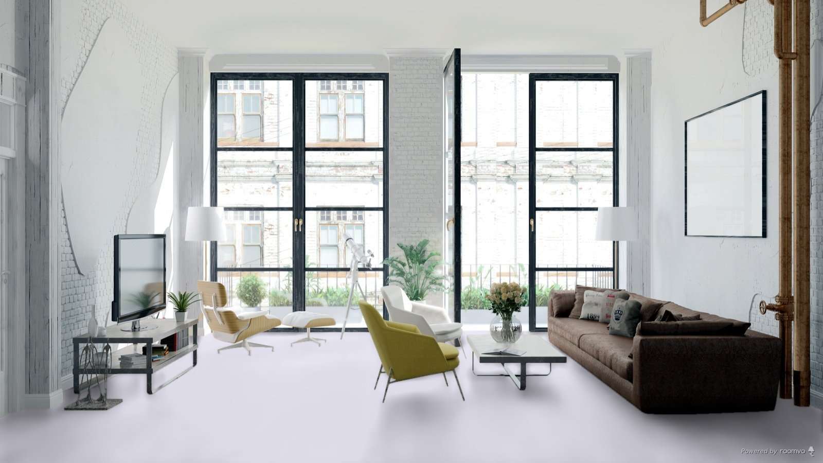 Изображение товара SPC плитка TheFloor Stone Grey D3550 42 класс 6 мм водостойкая укладка легко