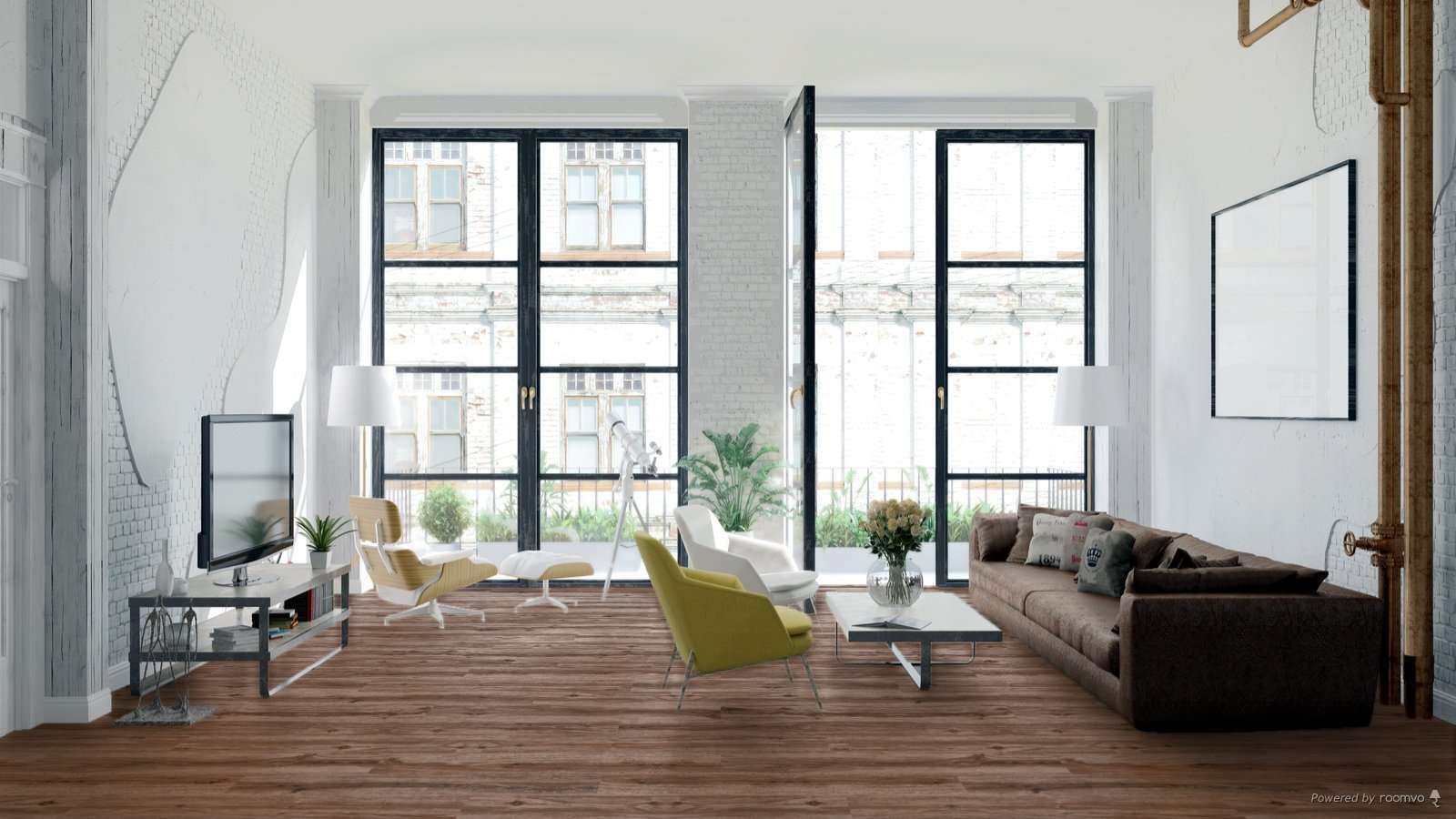 Изображение товара СПК плитка TheFloor Portland Oak P1005 42 класс водостойкая 6 мм для пола