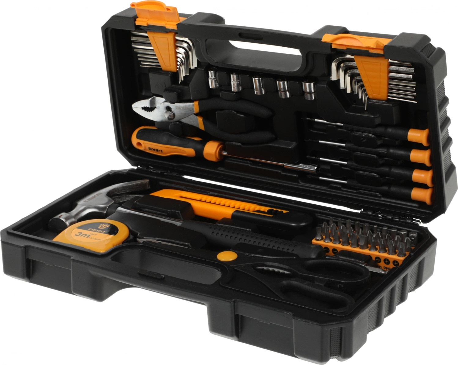 Изображение товара Набор инструментов Deko Pro DKMT62 62 предмета