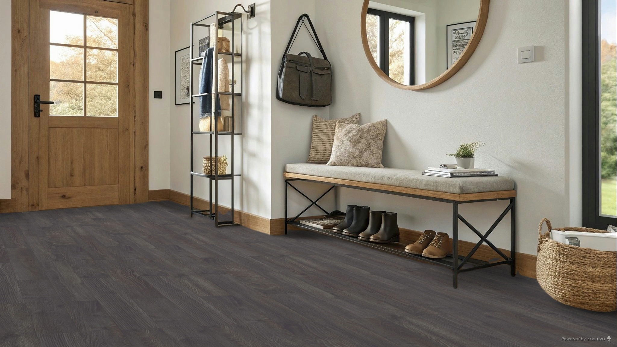 Изображение товара Ламинат Kronotex Дуб Эльба черный 33 класс толщина 10 мм 1.30 м², цена за упаковку