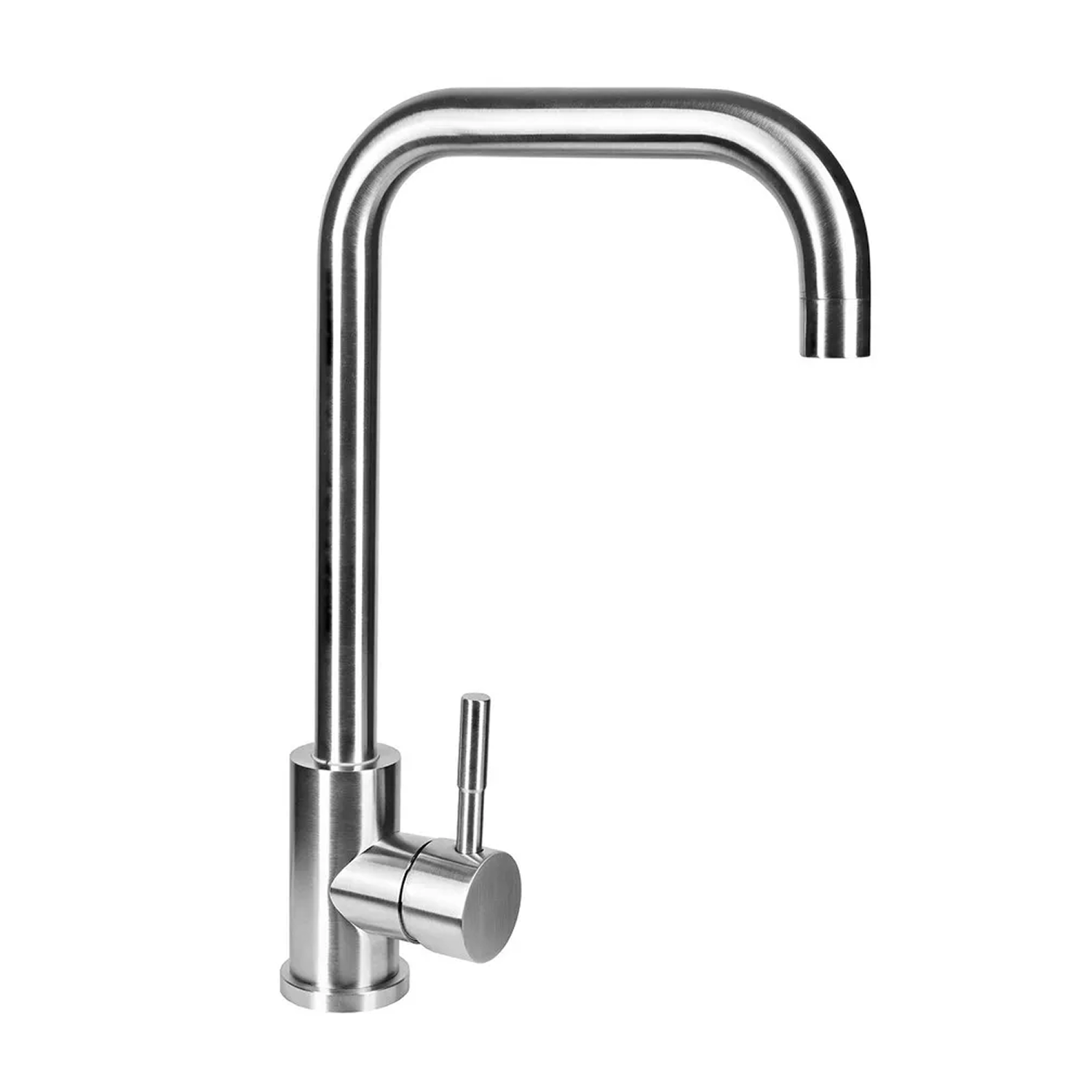 Изображение товара Смеситель для кухни Wisent Сатин W4998-4 с поворотным изливом и водосберегающим аэратором