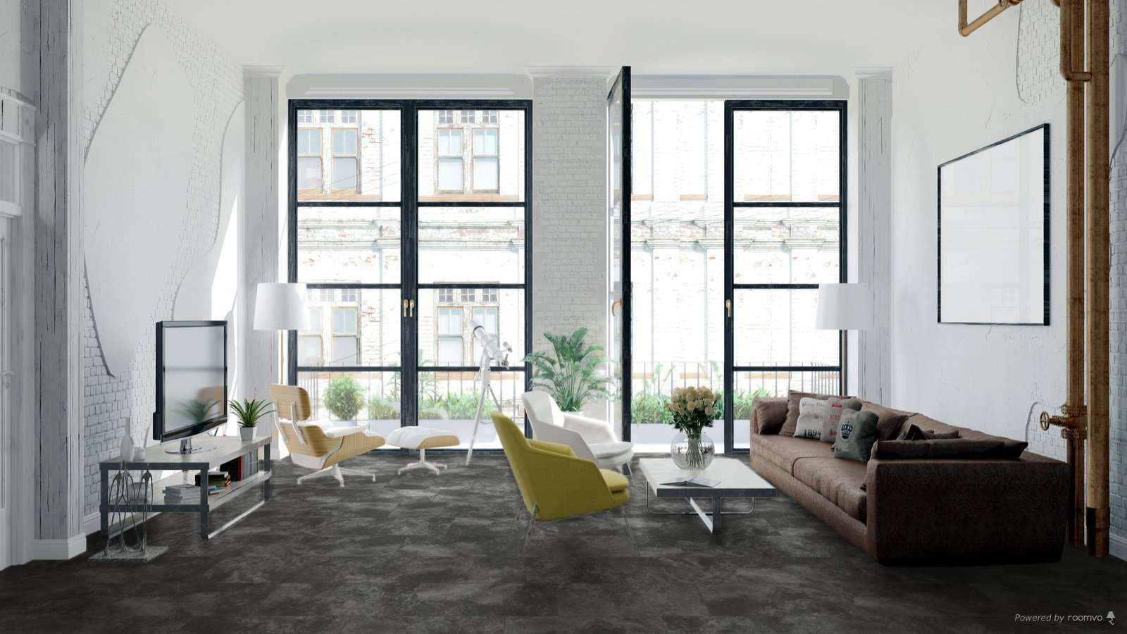 Изображение товара SPC плитка TheFloor Stone Lavarosa P3004 42 класс 6 мм