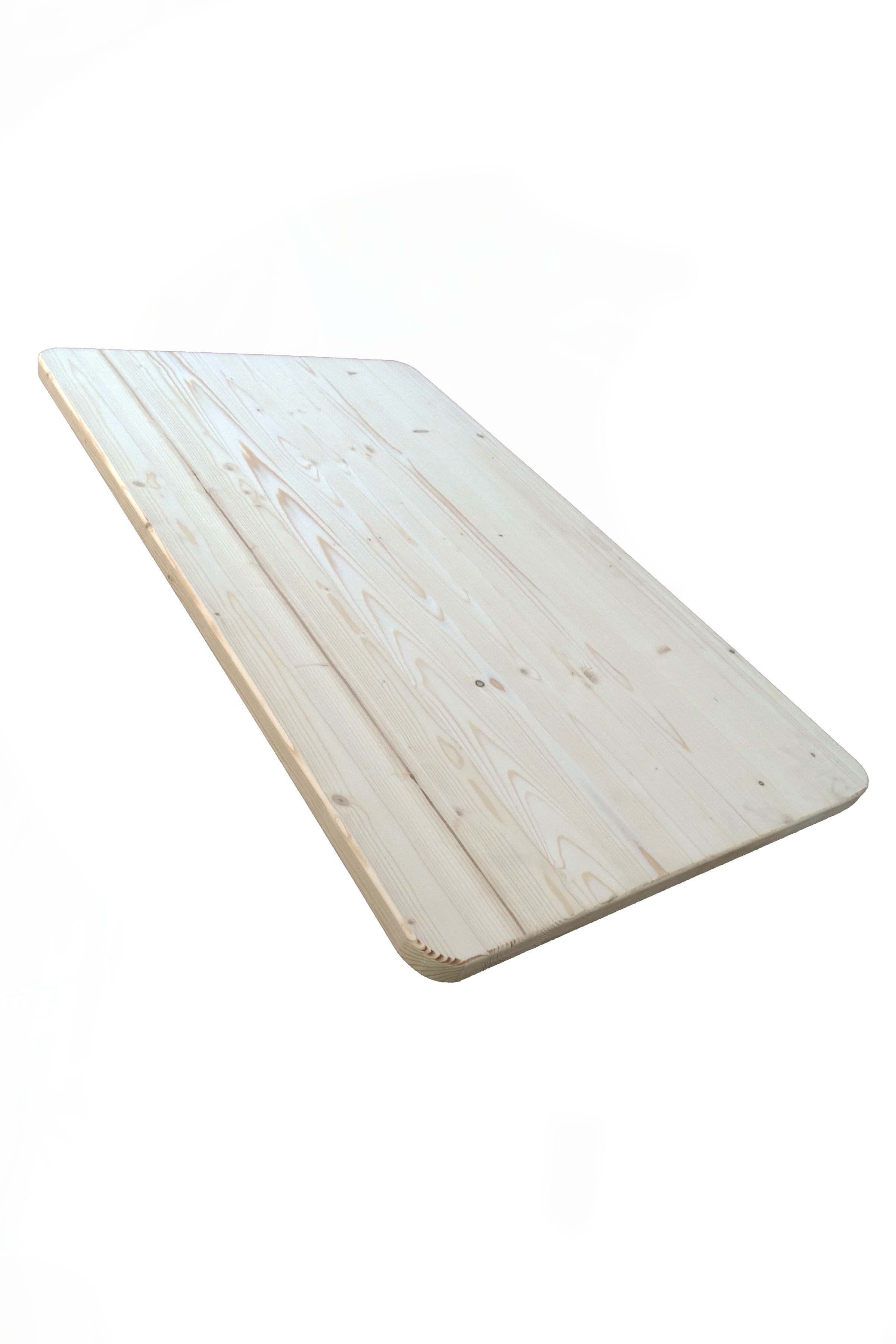 Изображение товара Кухонная столешница овальная Сибирский лес 120x60 см бежевый