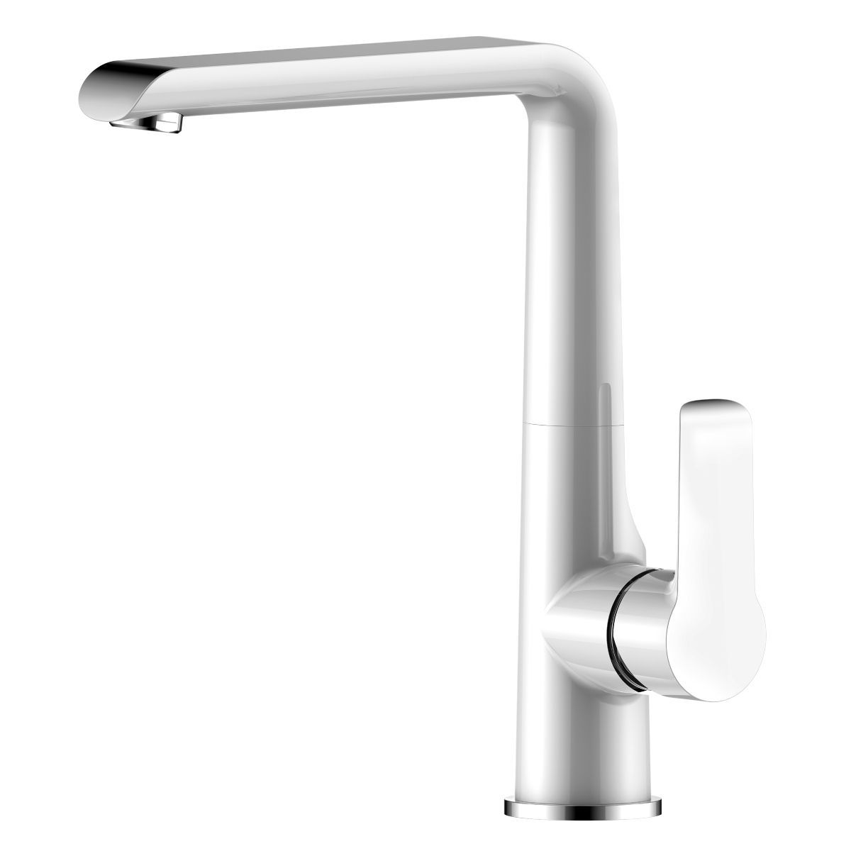 Изображение товара Смеситель для кухни Rossinka W35-23 - однорычажный, поворотный, водосберегающий