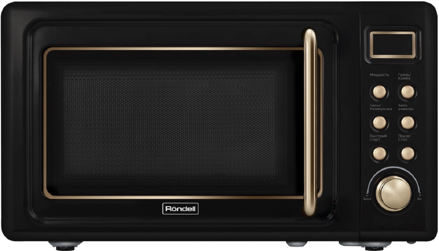 Изображение товара Отдельностоящая микроволновая печь Rondell 2034966 20 л 36x29x490 см цвет черный