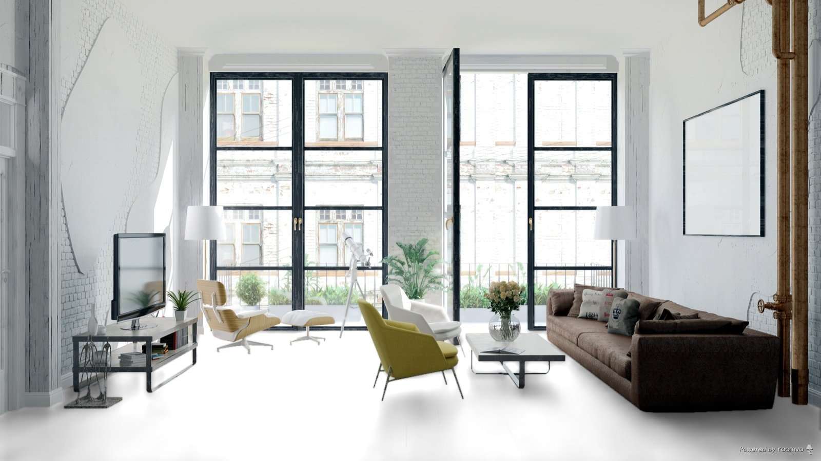 Изображение товара SPC плитка TheFloor Stone White D2935 42 класс водостойкая для пола с теплым полом