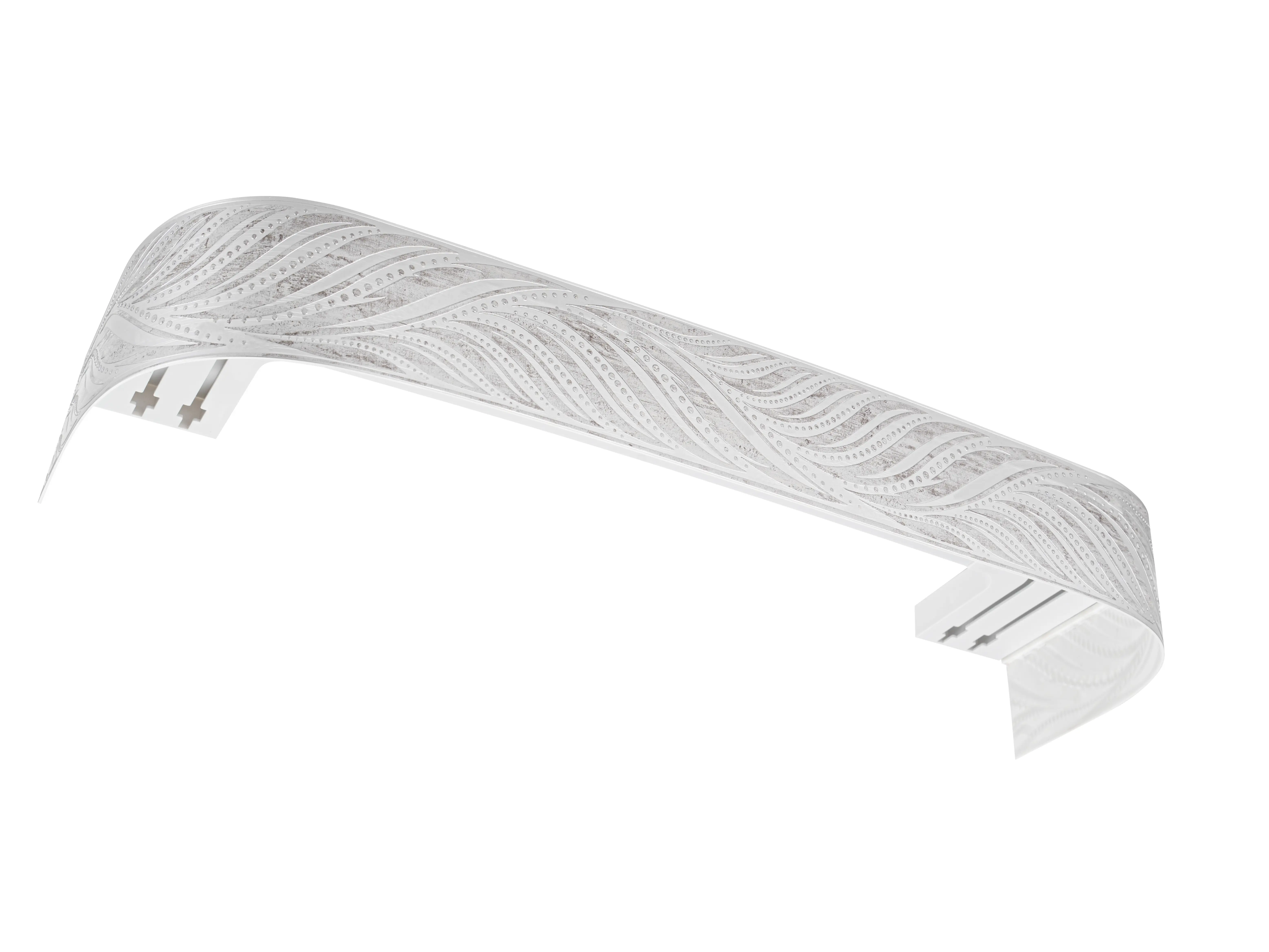 Бленда Domlegrand Феникс пластик цвет платина 2 м