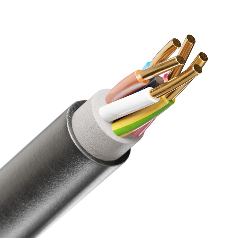 Изображение товара Elitron ВВГнг(А)-LS 5x6 100 м — ГОСТ 31996-2012, медь, ПВХ, внутренний, 660 В