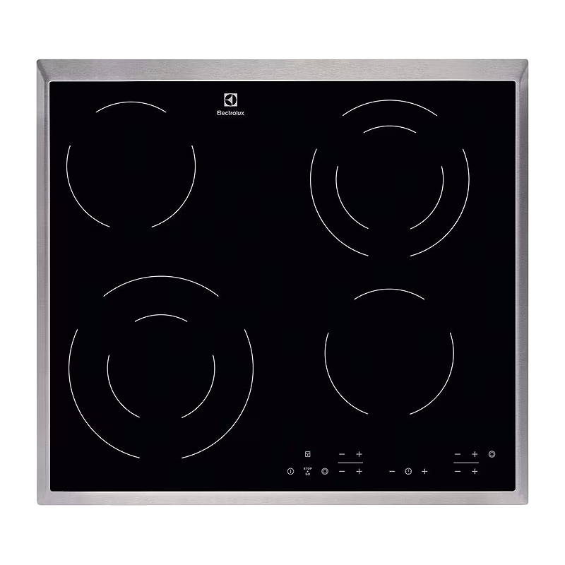 Изображение товара Электрическая варочная панель Electrolux EHF6342XOK 4 конфорки стеклокерамика