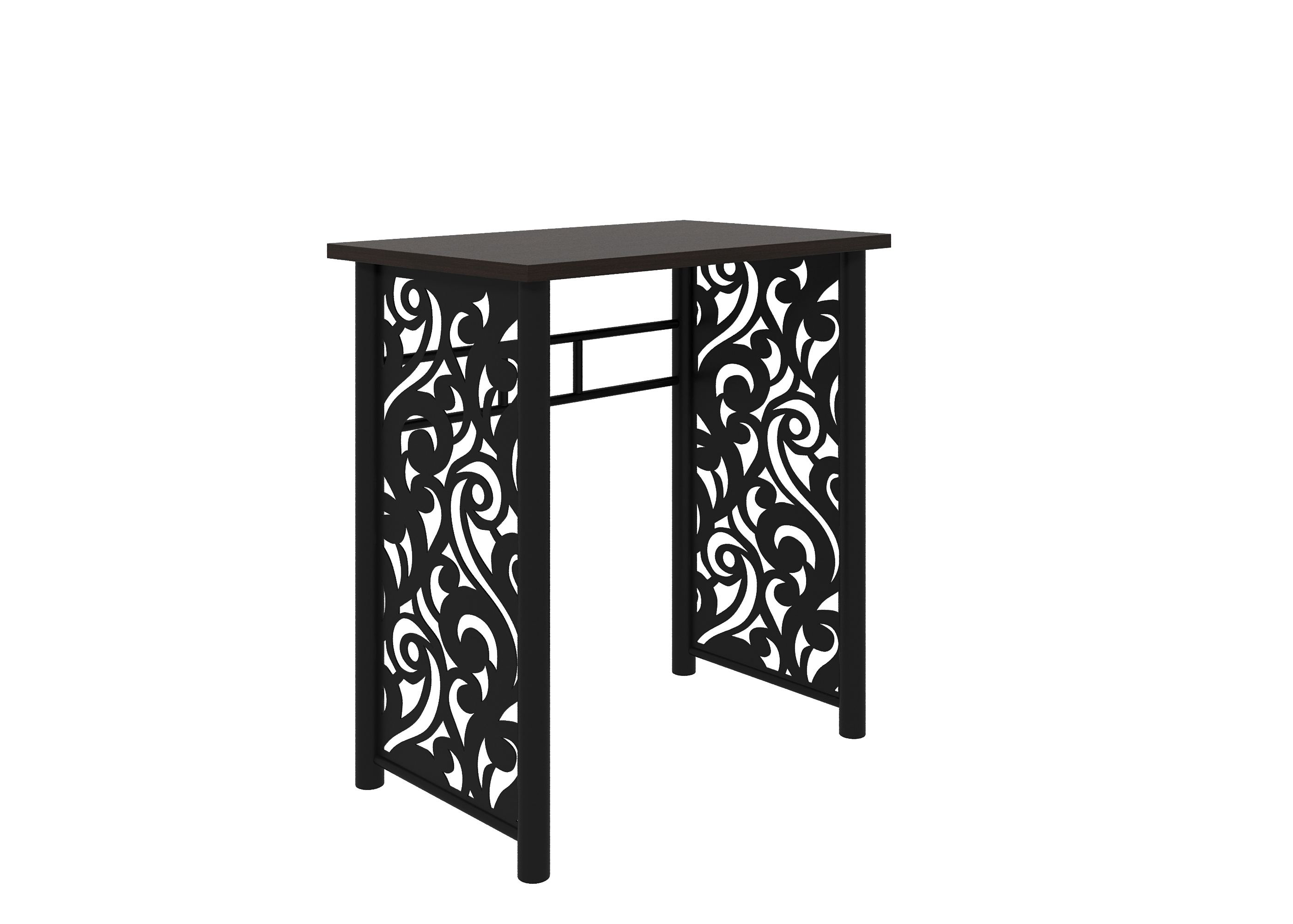 Изображение товара Стол туалетный Пармин черный от Форвард-мебель 75x80 см