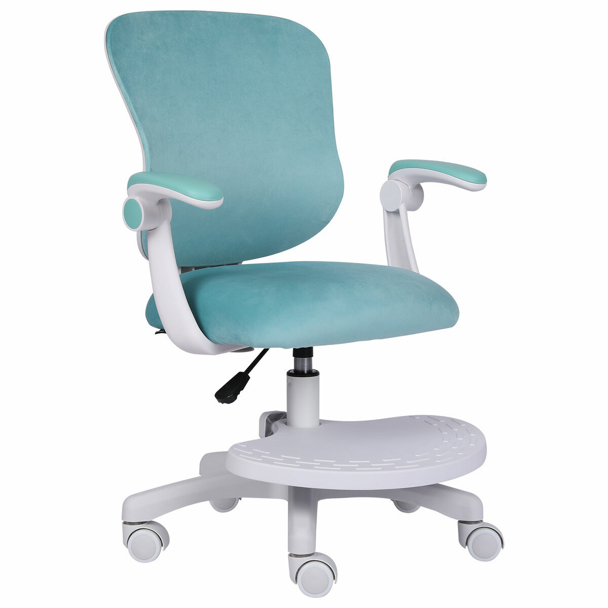 Изображение товара Офисное кресло Brabix Sky MG-206 57x83x41 см велюр цвет голубой